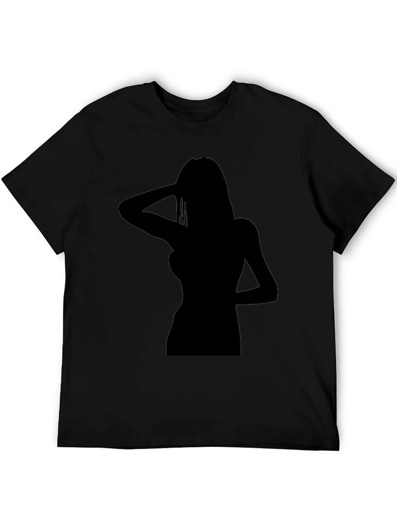 Silhouette Graphic Tee - Classic Black T-Shirt