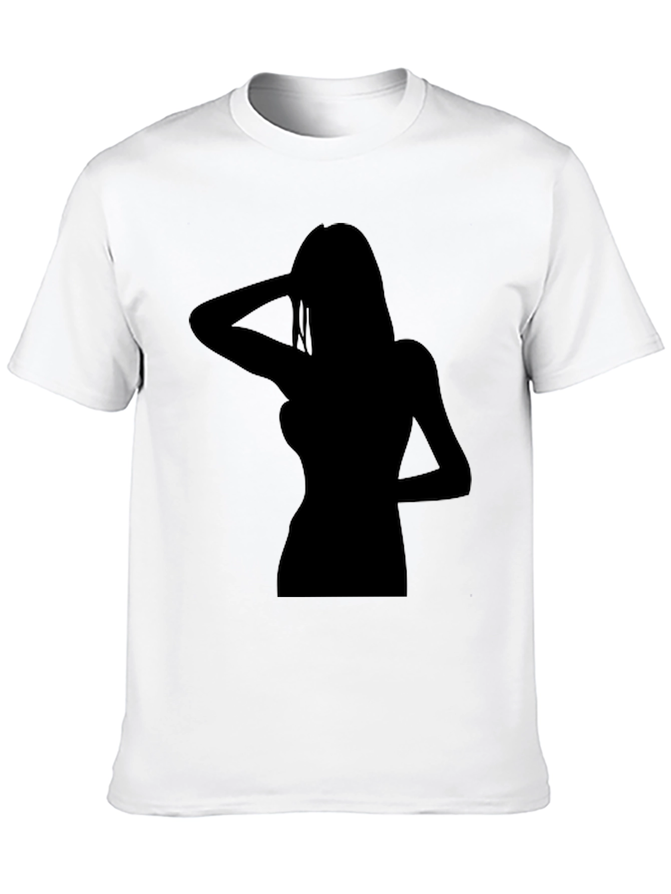 Silhouette Graphic Tee - Classic Black T-Shirt