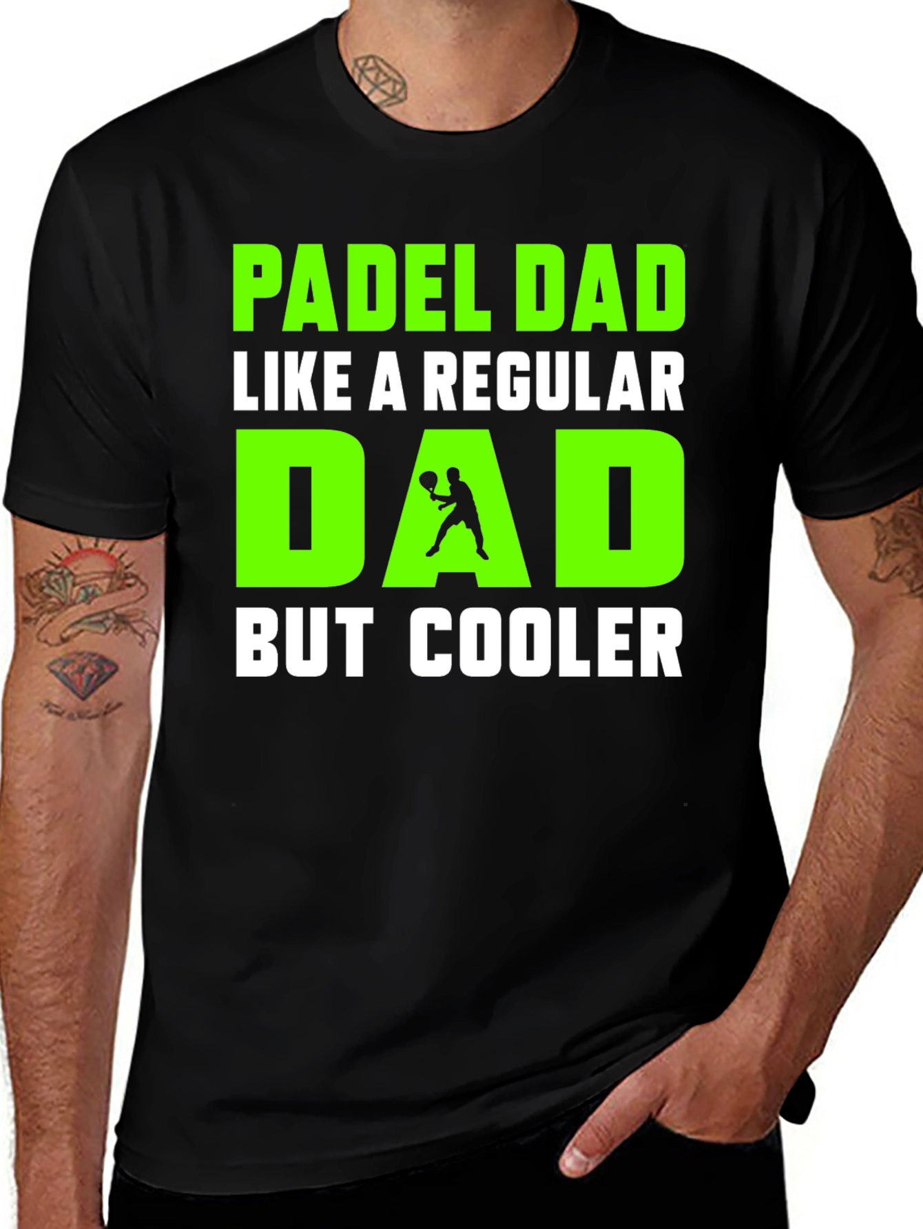 Padel Dad T-Shirt - Cooler Than Regular Dads!