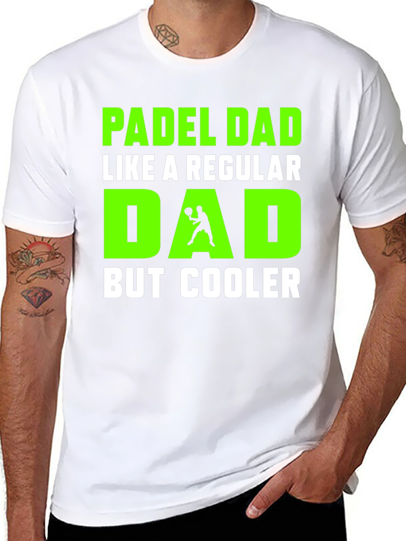 Padel Dad T-Shirt - Cooler Than Regular Dads!