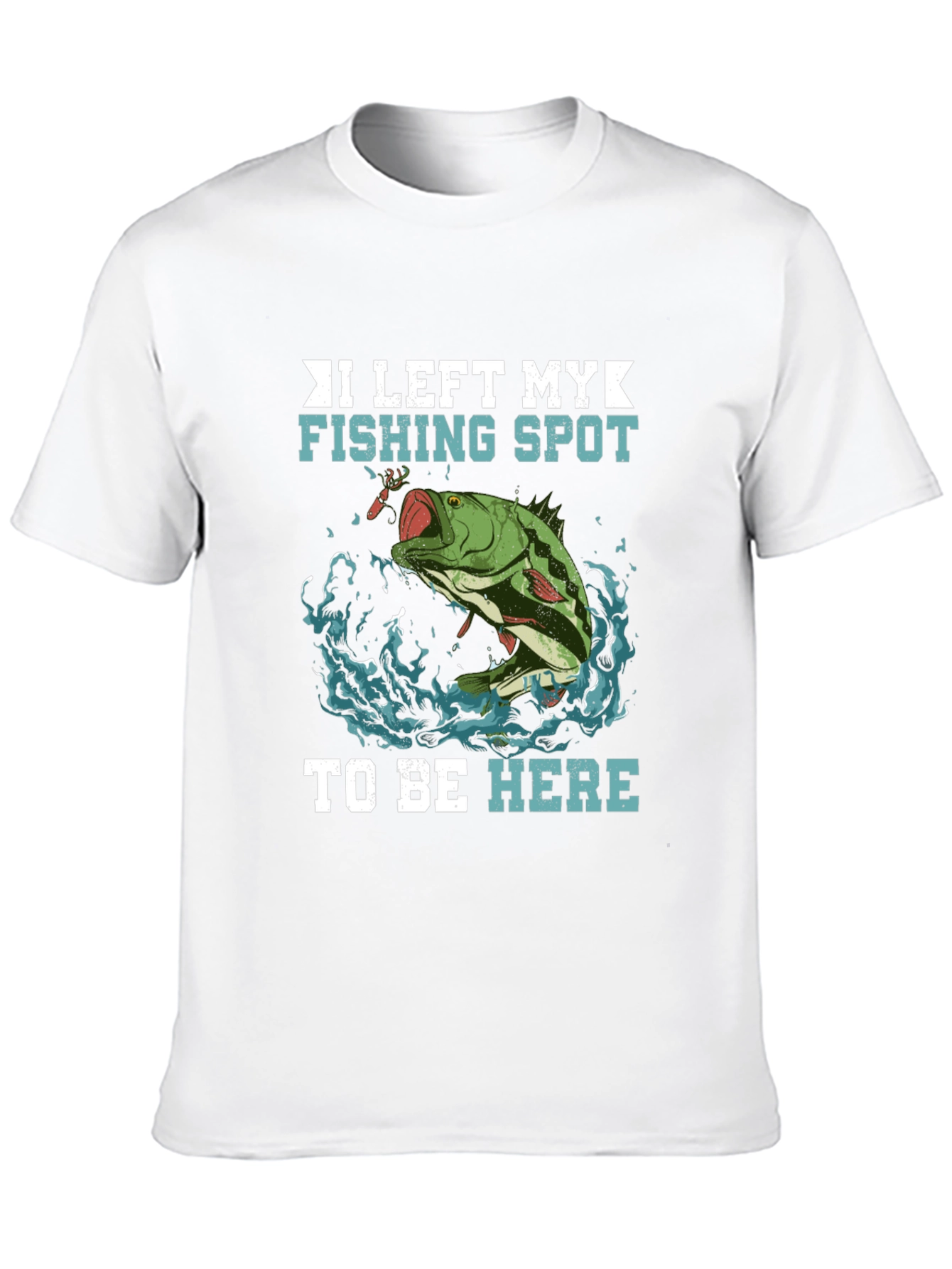 Fishing Spot Graphic Tee - Anglers Humor