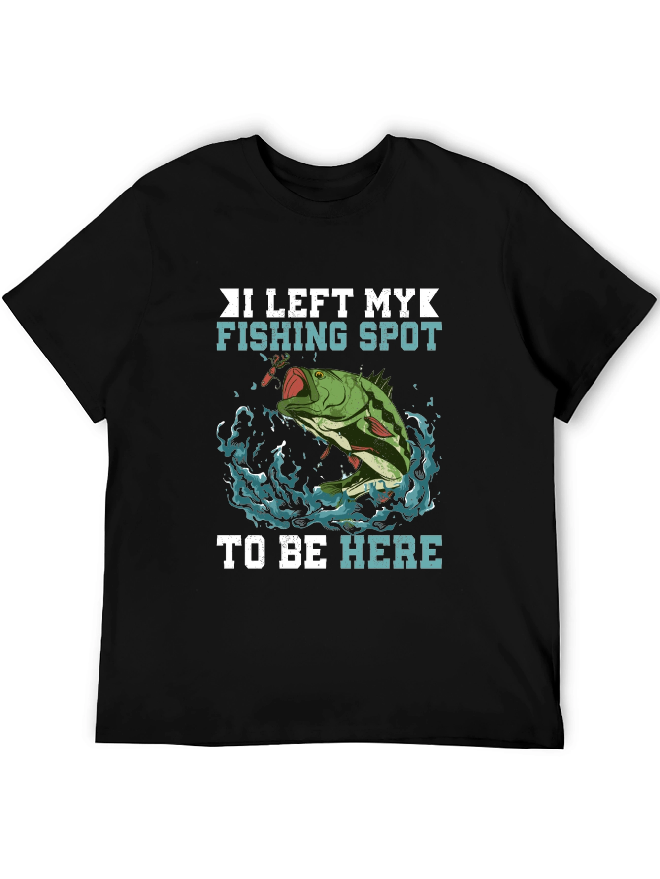 Fishing Spot Graphic Tee - Anglers Humor
