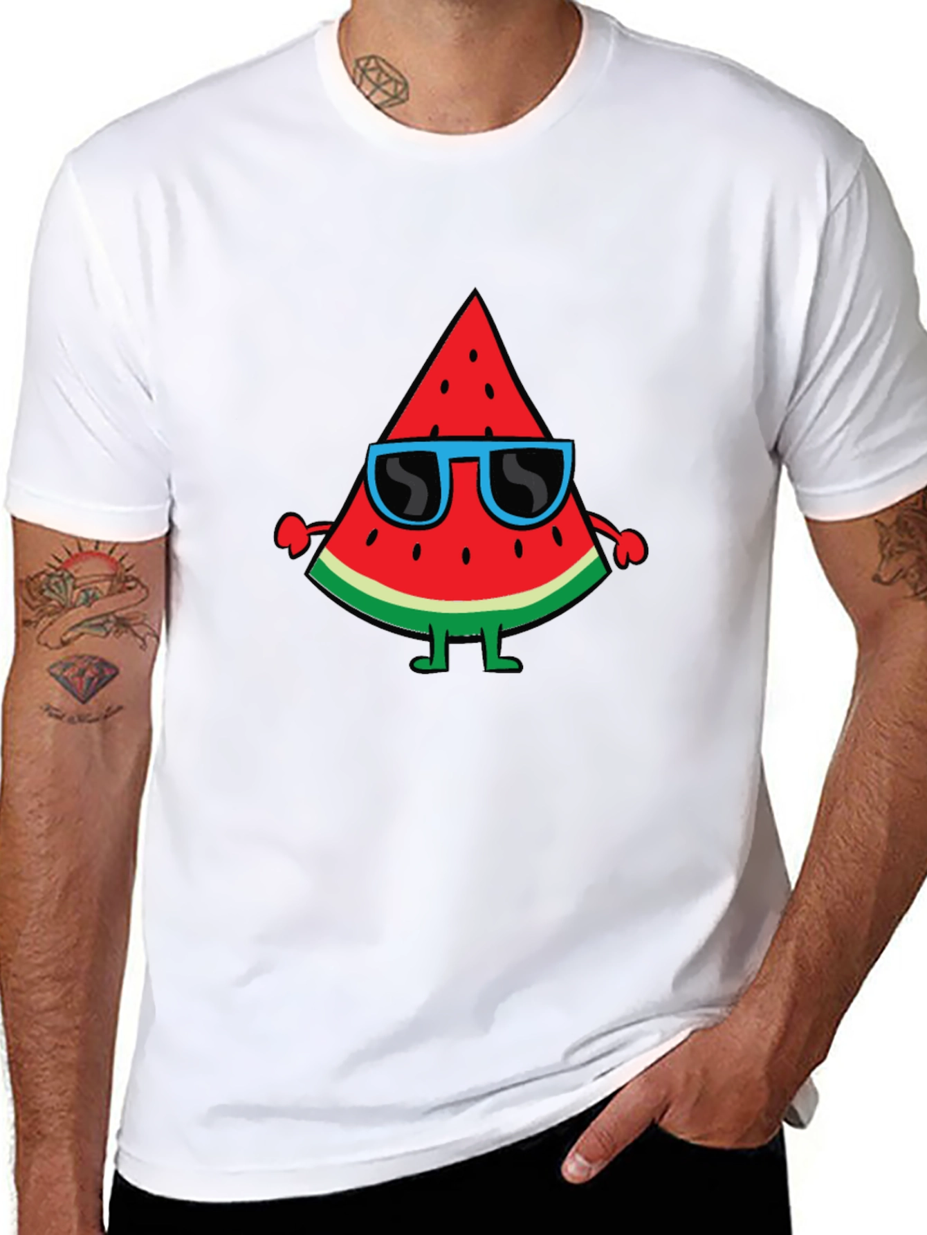 Cool Watermelon Graphic Tee
