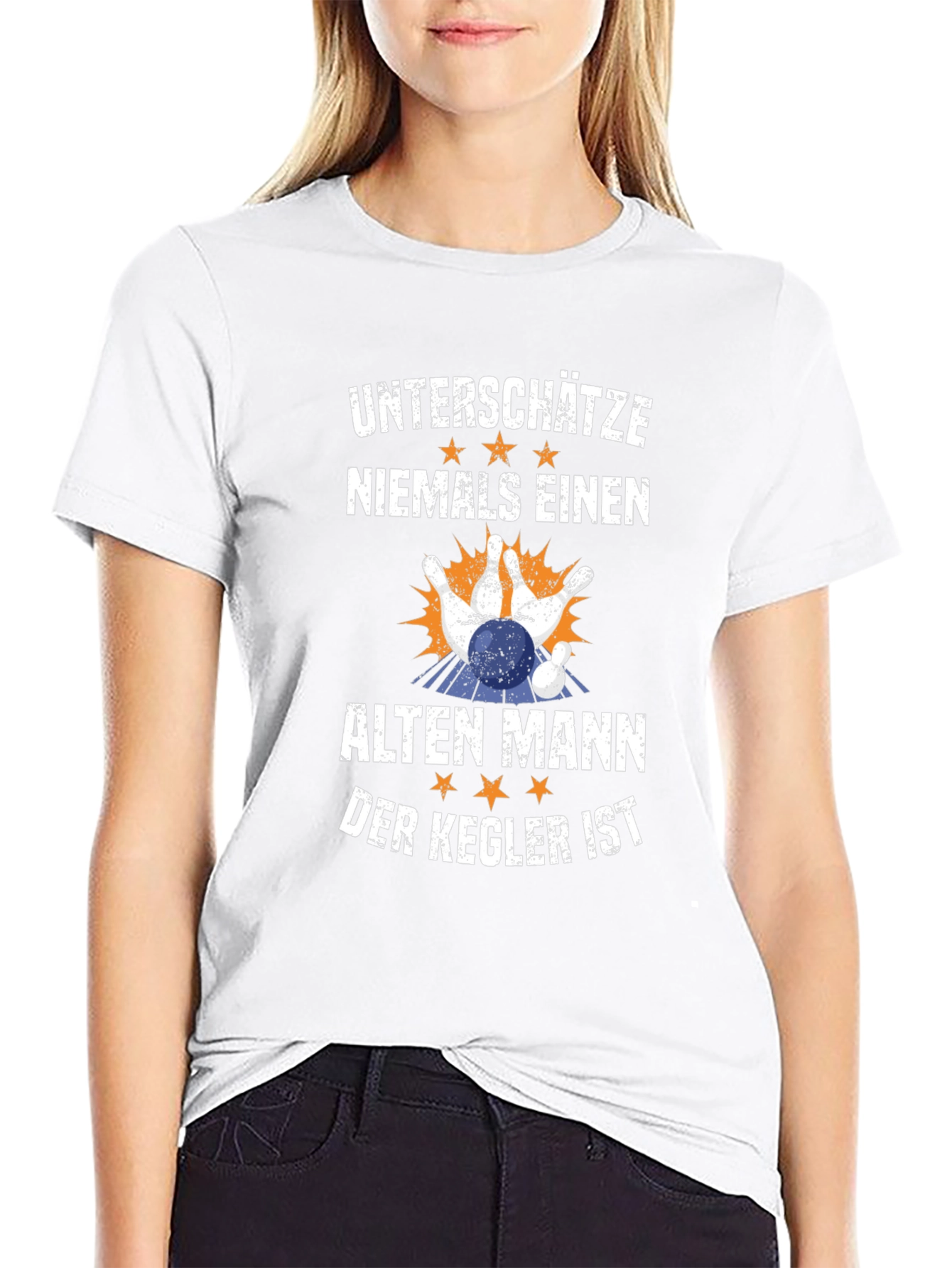 Bowling Old Man Kegler T-Shirt