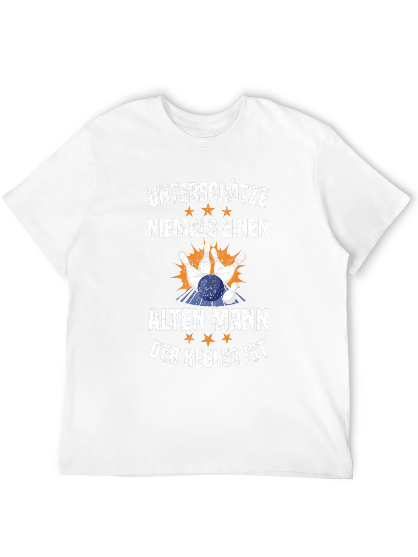 Bowling Old Man Kegler T-Shirt