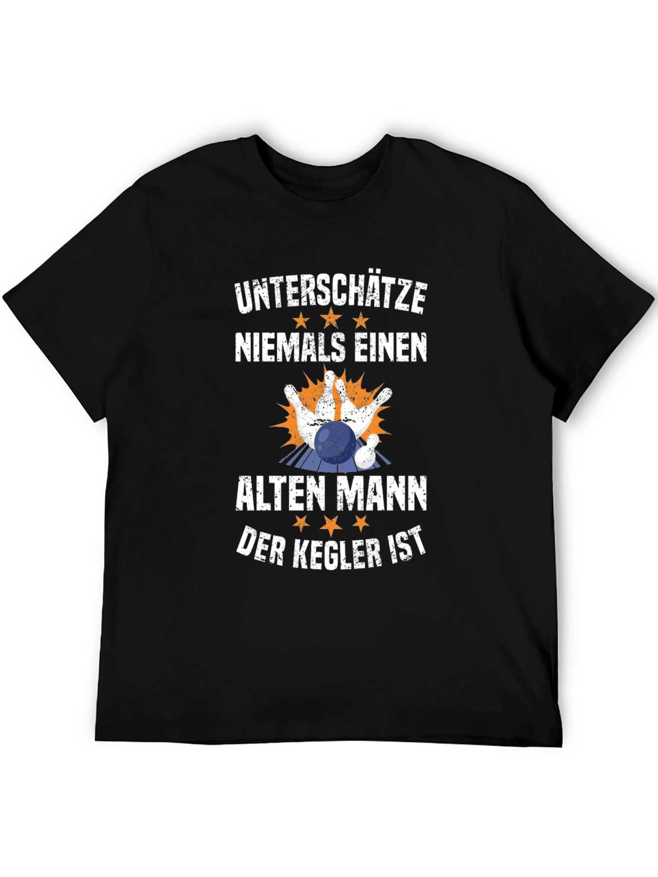 Bowling Old Man Kegler T-Shirt
