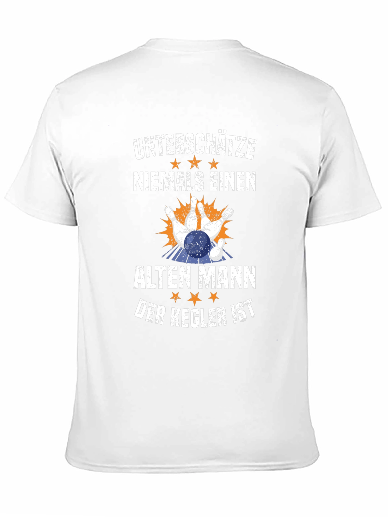 Bowling Old Man Kegler T-Shirt