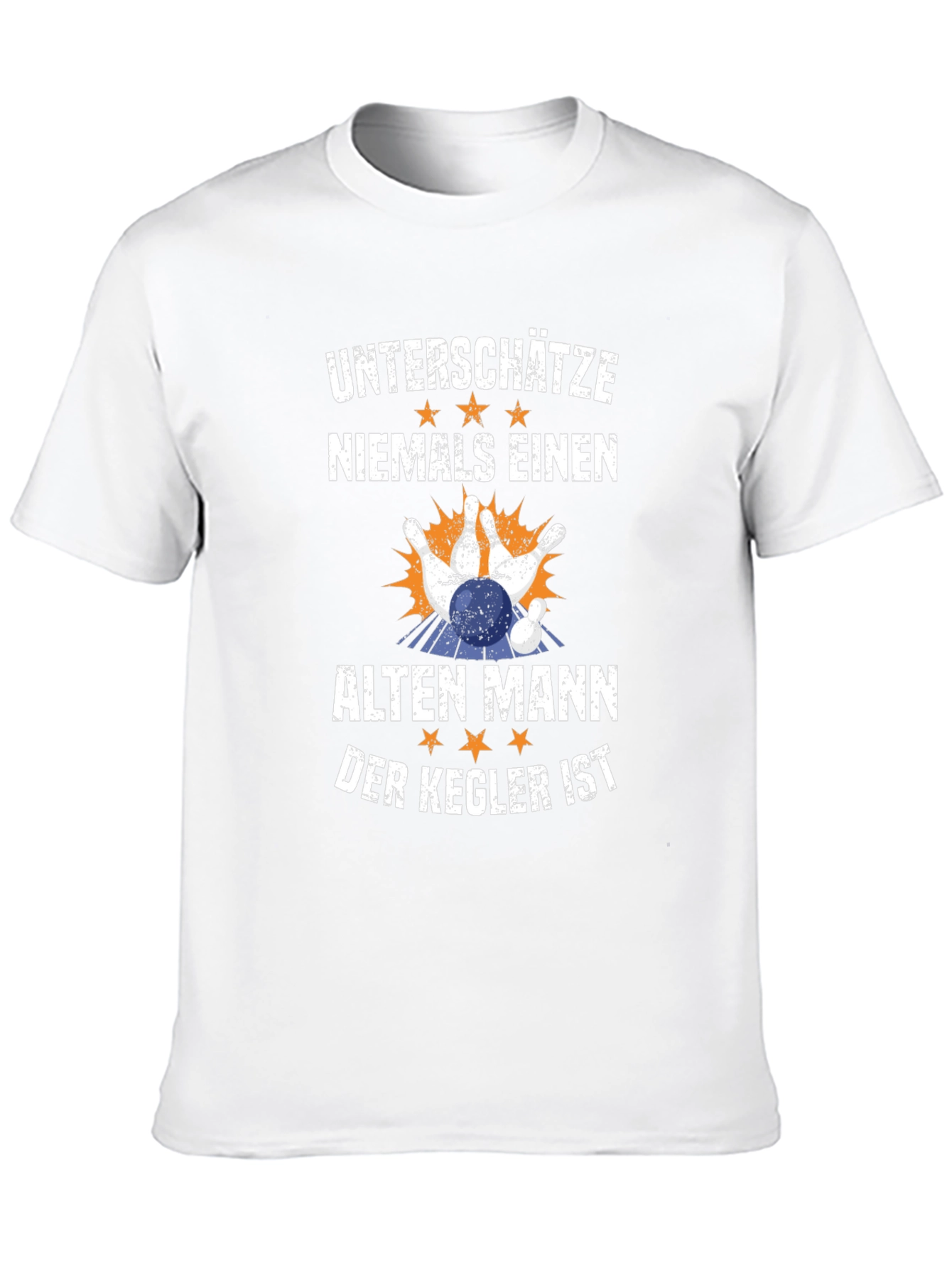 Bowling Old Man Kegler T-Shirt