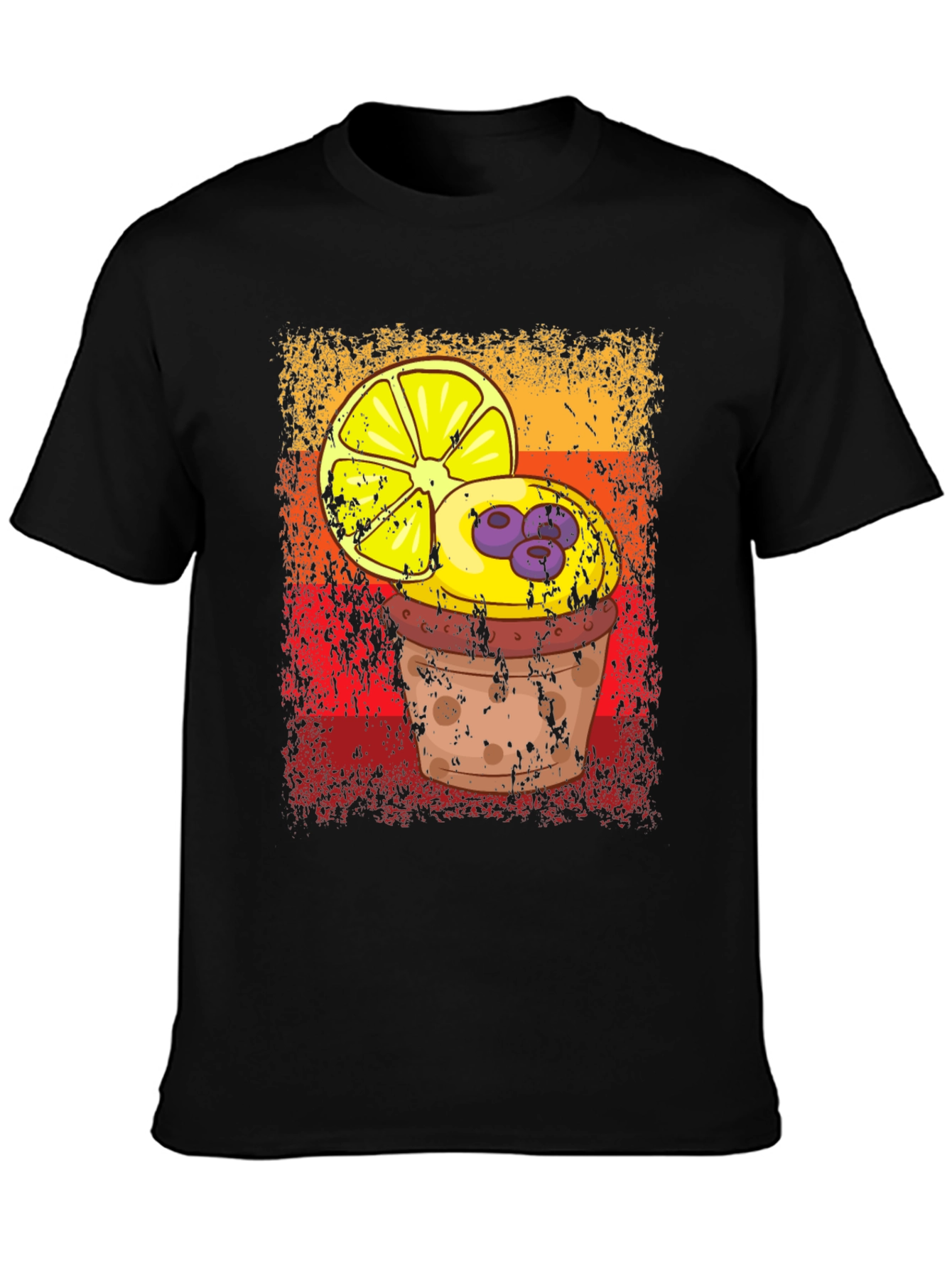 Lemon Blueberry Muffin Graphic Tee