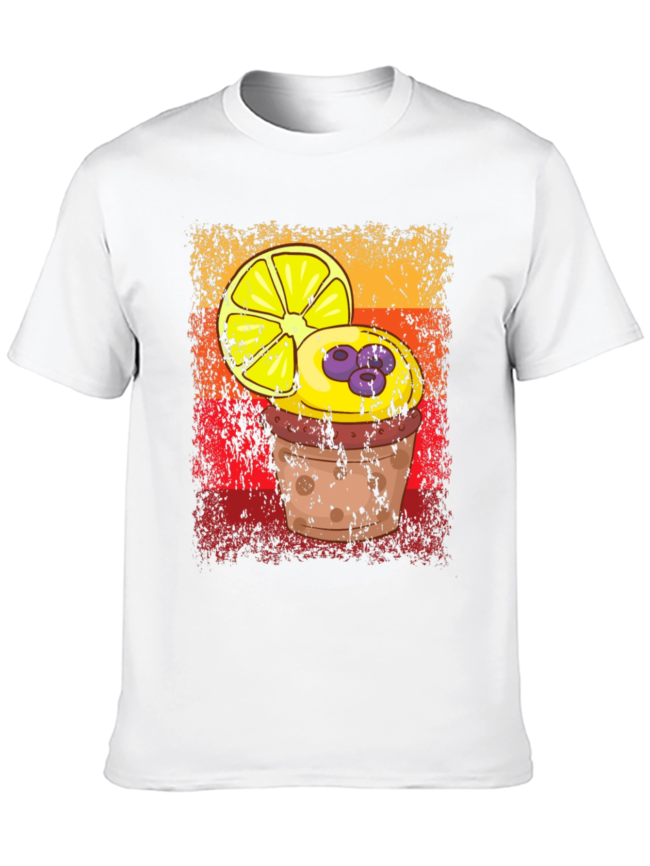 Lemon Blueberry Muffin Graphic Tee