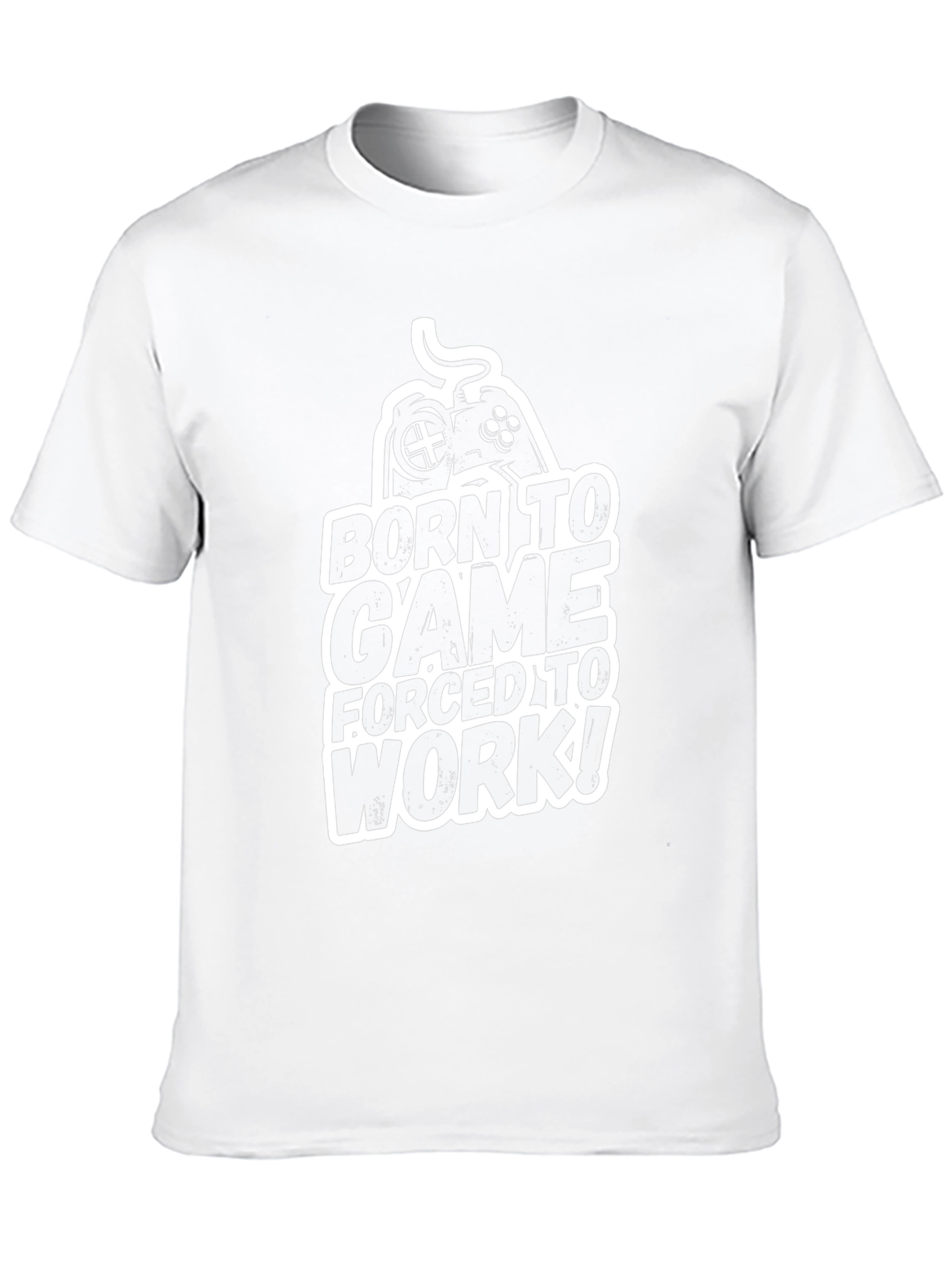 Born to Game Mens Black T-Shirt