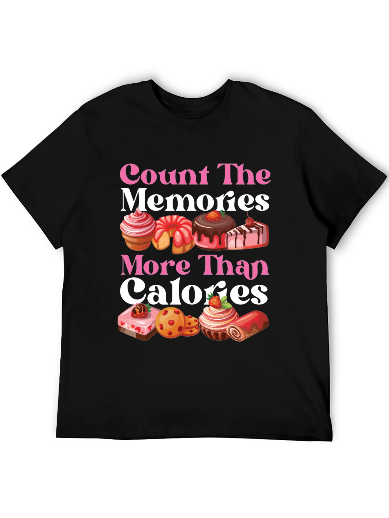 Count The Memories T-Shirt | Foodie Tee
