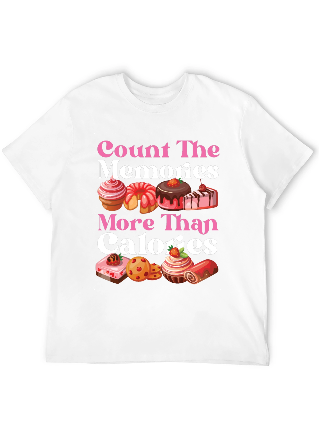 Count The Memories T-Shirt | Foodie Tee