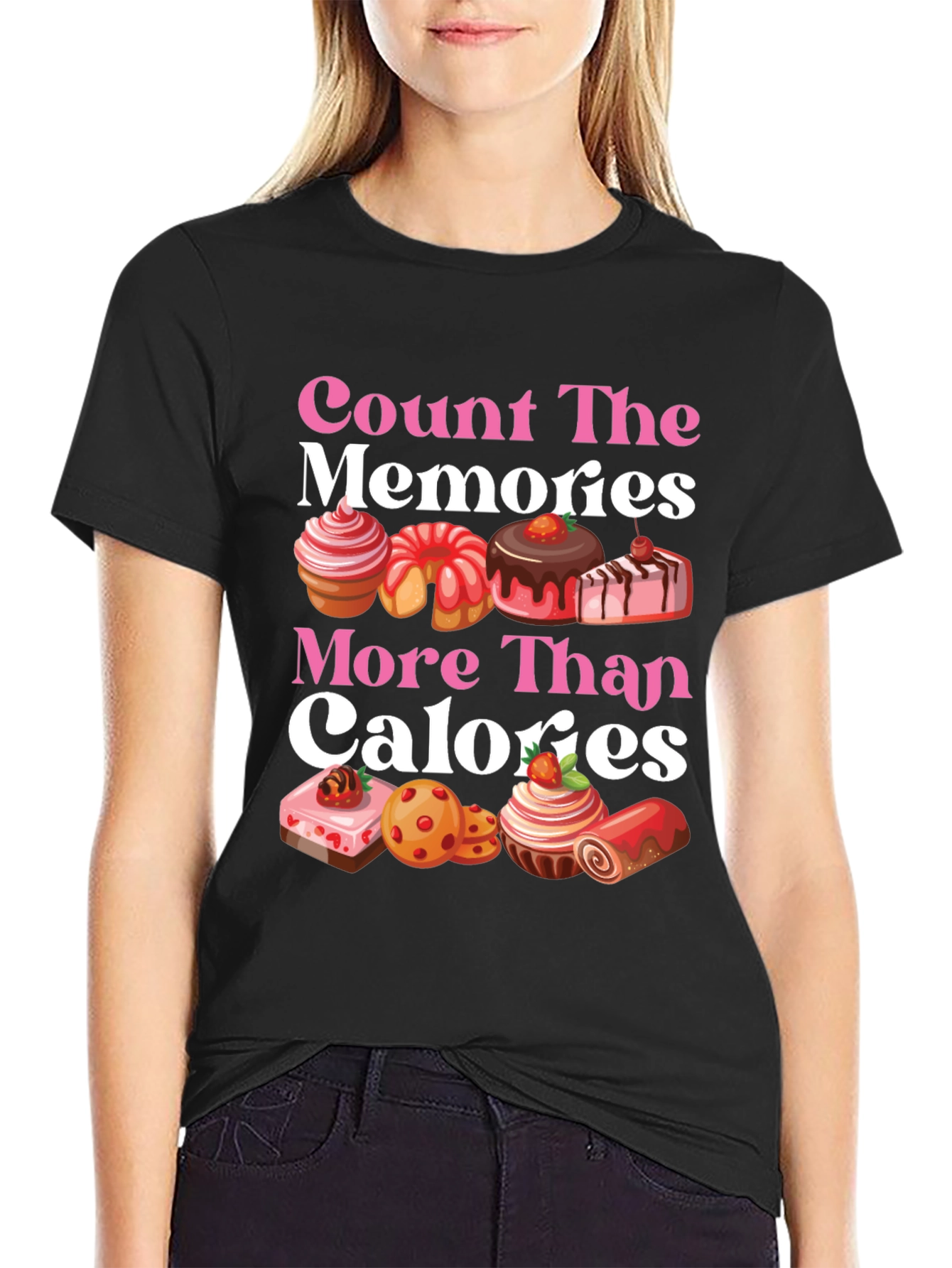 Count The Memories T-Shirt | Foodie Tee