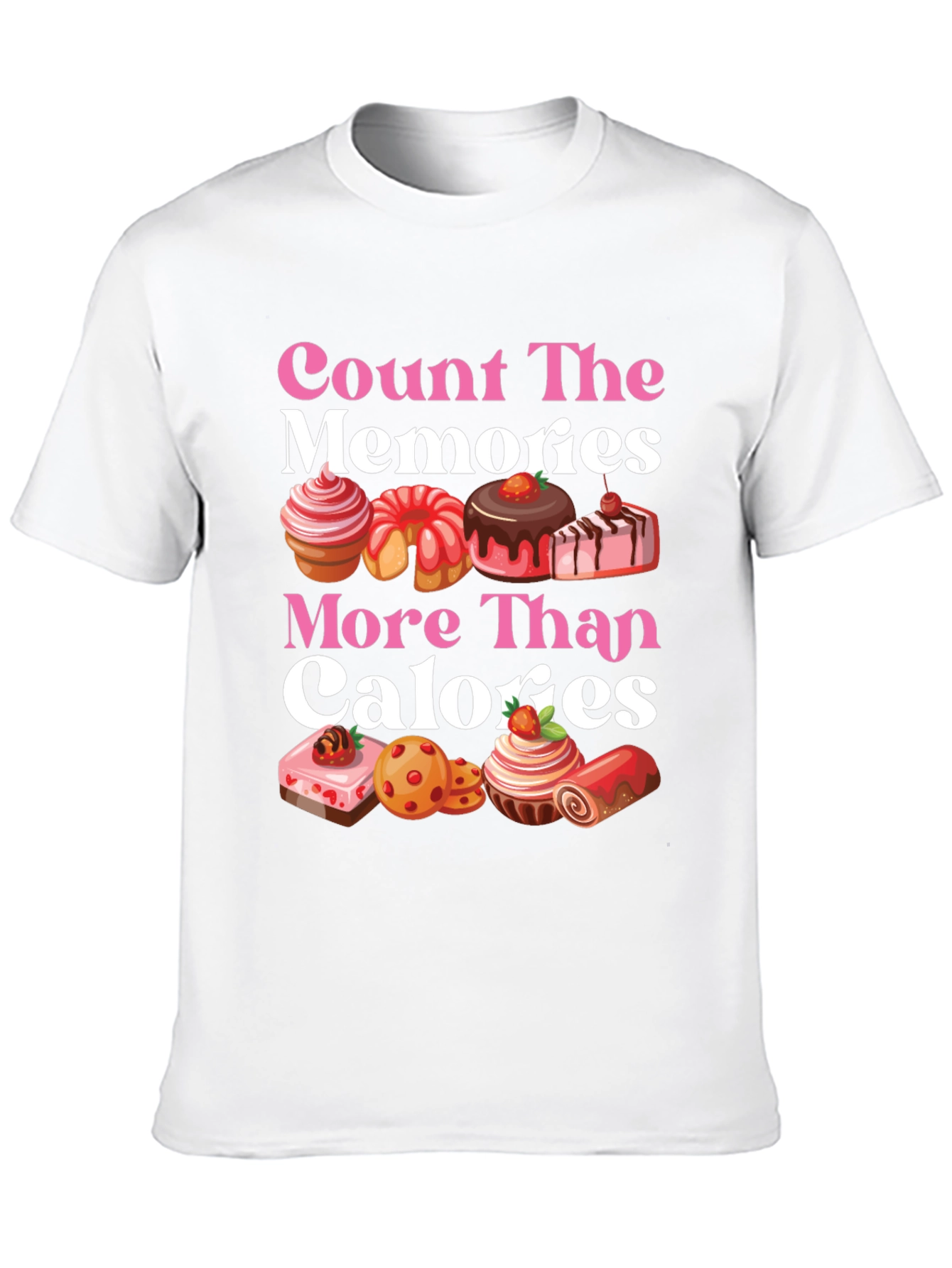Count The Memories T-Shirt | Foodie Tee