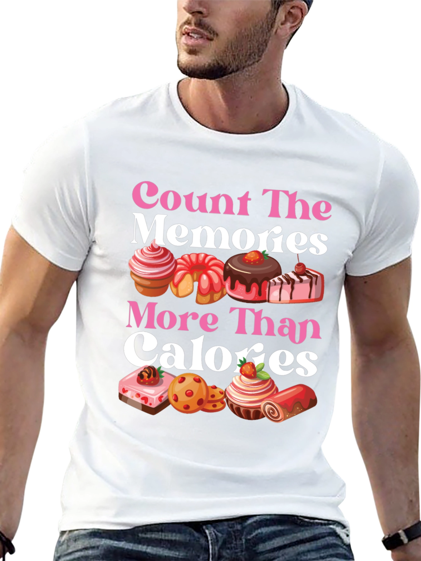 Count The Memories T-Shirt | Foodie Tee