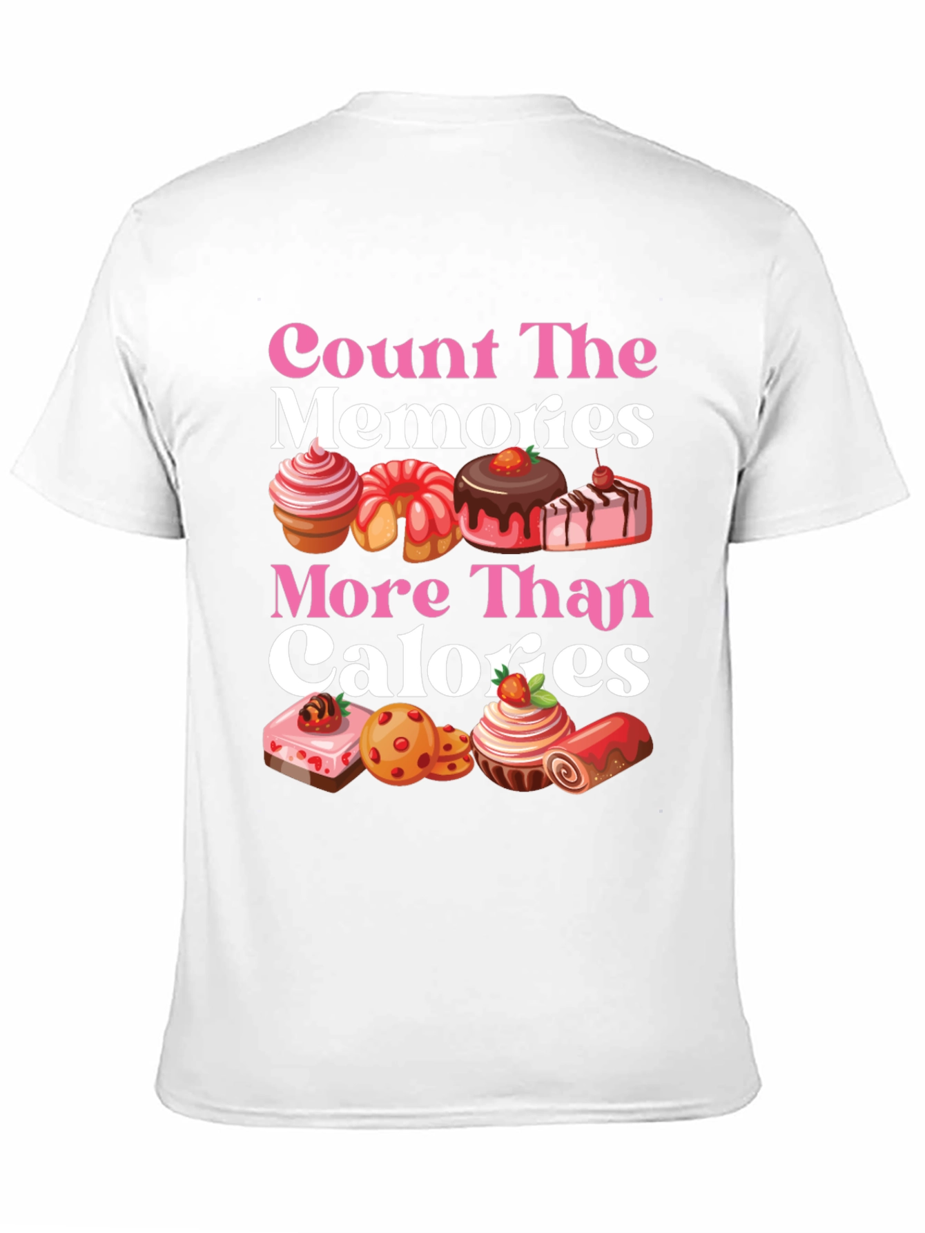 Count The Memories T-Shirt | Foodie Tee