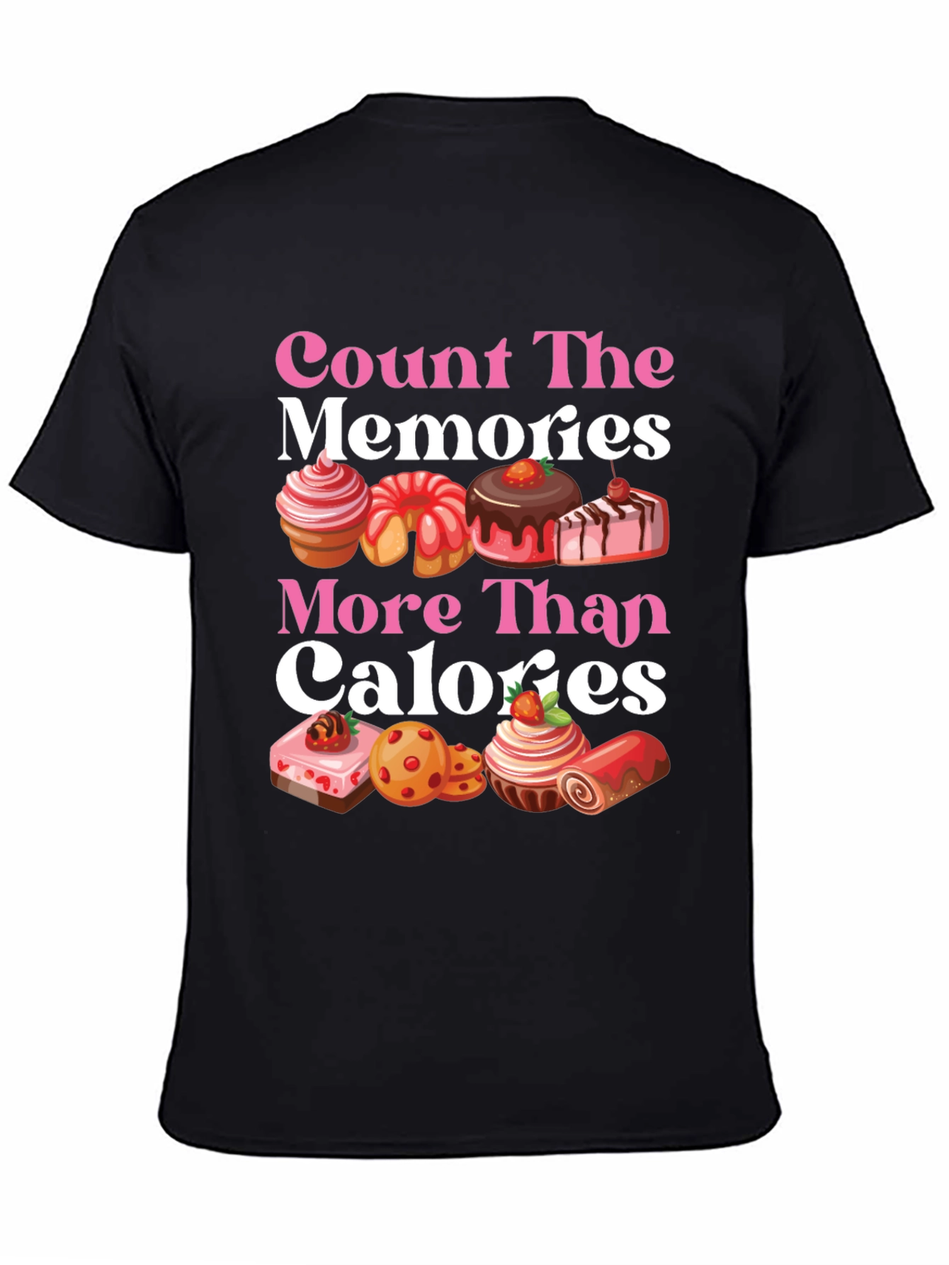 Count The Memories T-Shirt | Foodie Tee