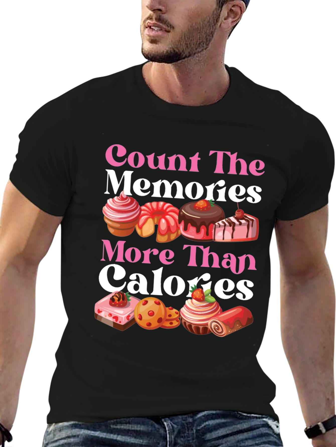 Count The Memories T-Shirt | Foodie Tee