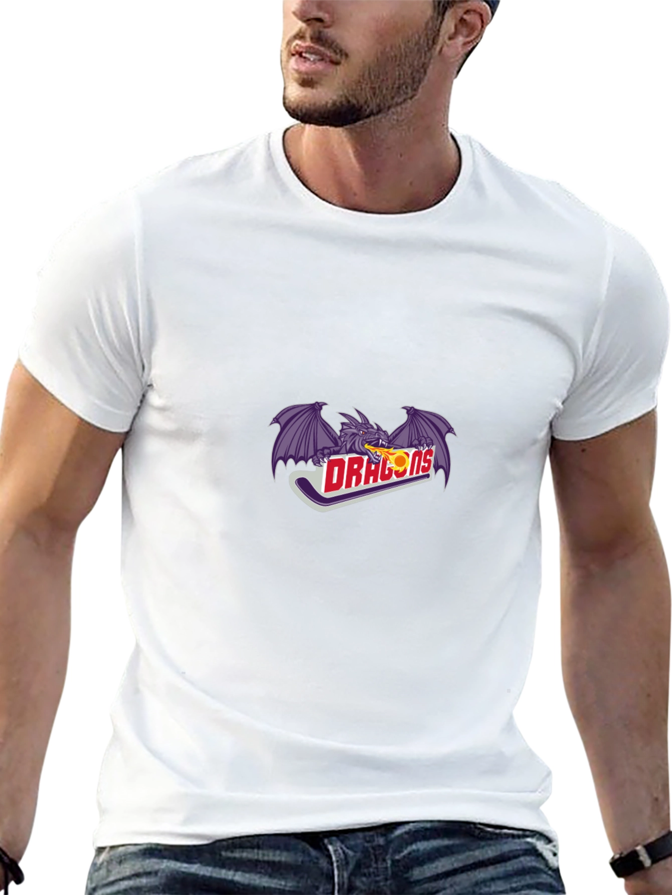 Dragons T-Shirt - Black Graphic Tee
