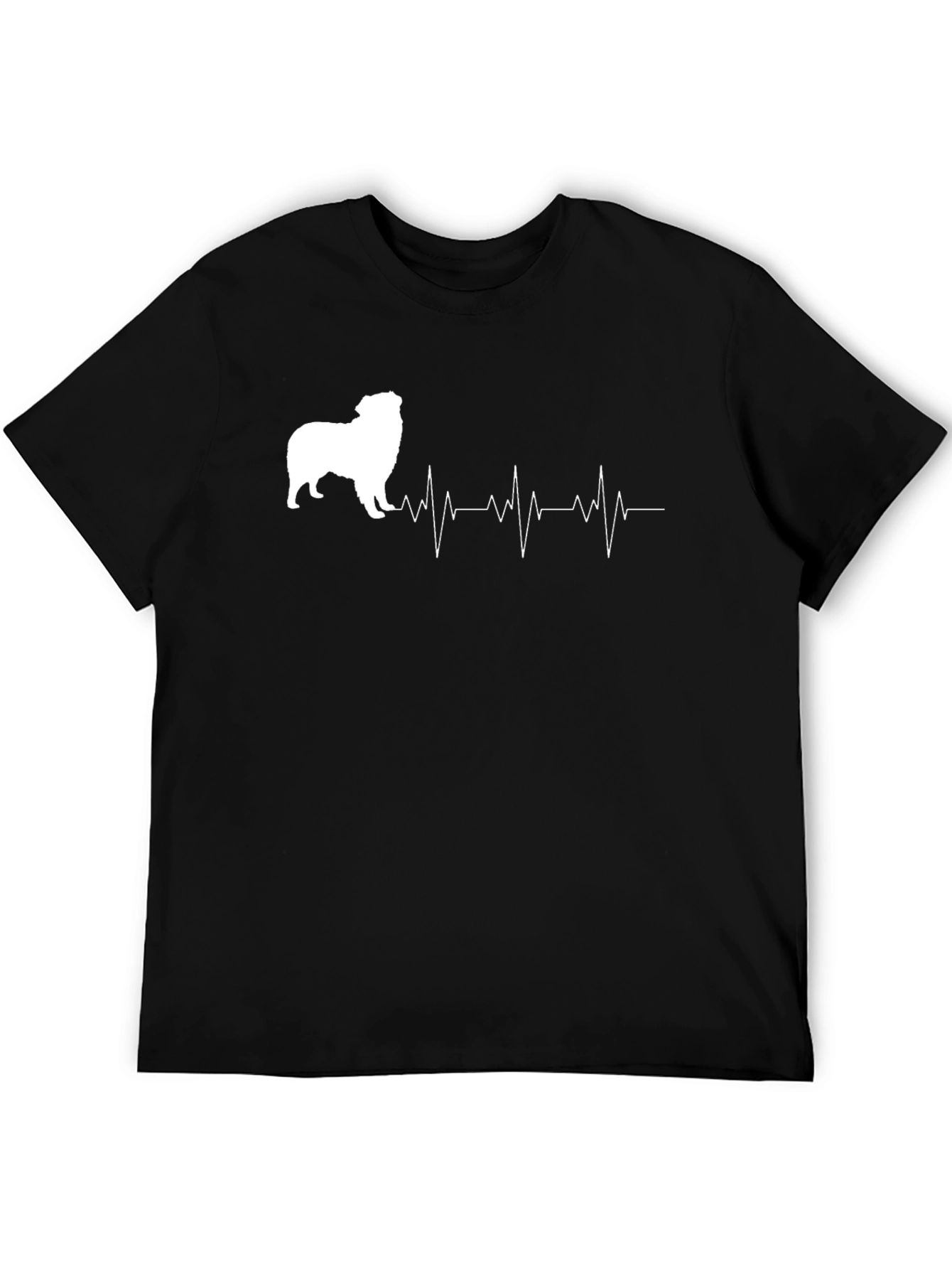 Dog Heartbeat T-Shirt Pet Lover Tee