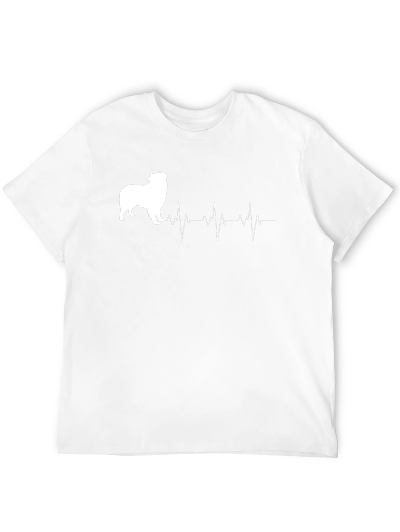 Dog Heartbeat T-Shirt Pet Lover Tee