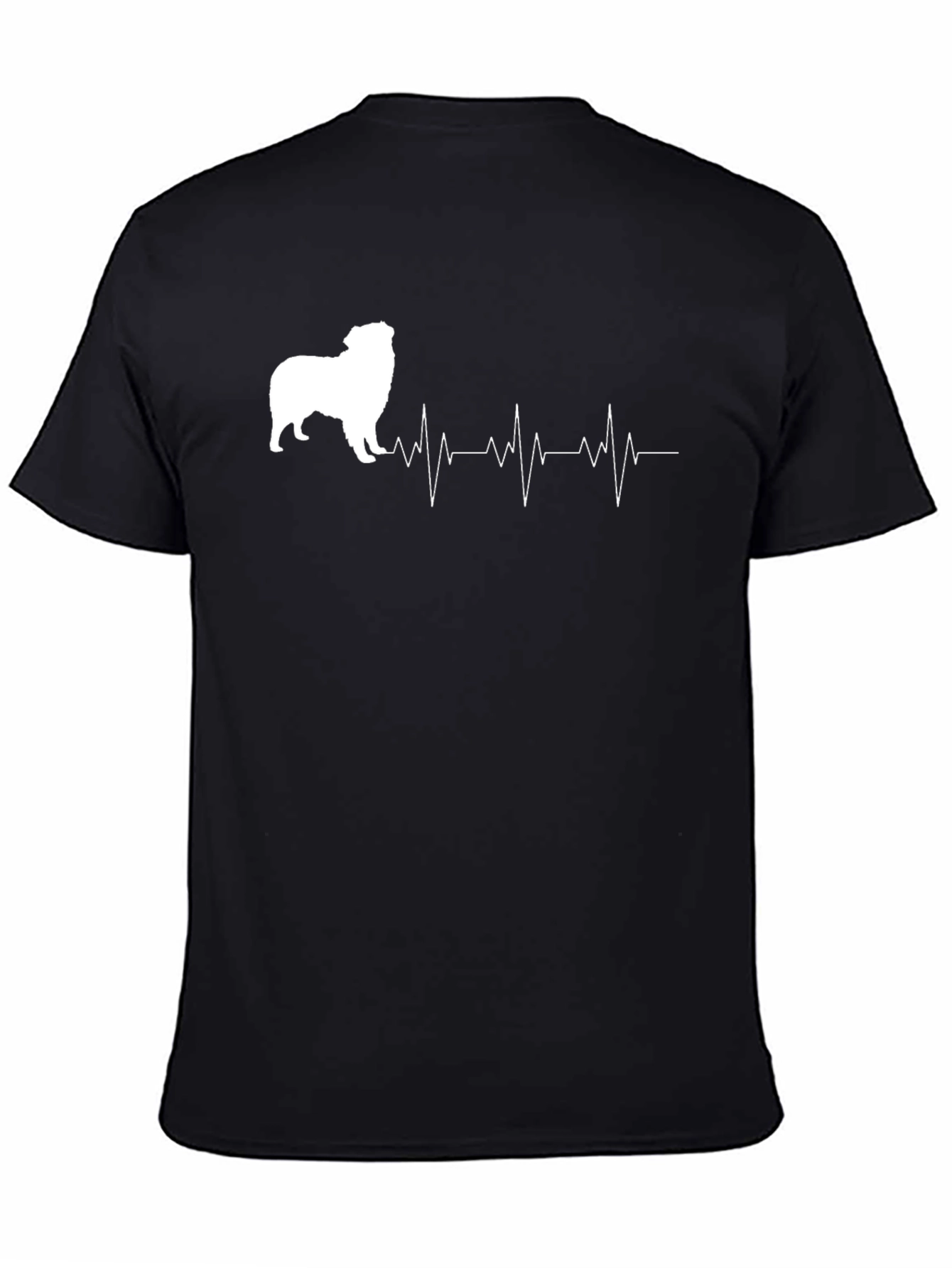 Dog Heartbeat T-Shirt Pet Lover Tee