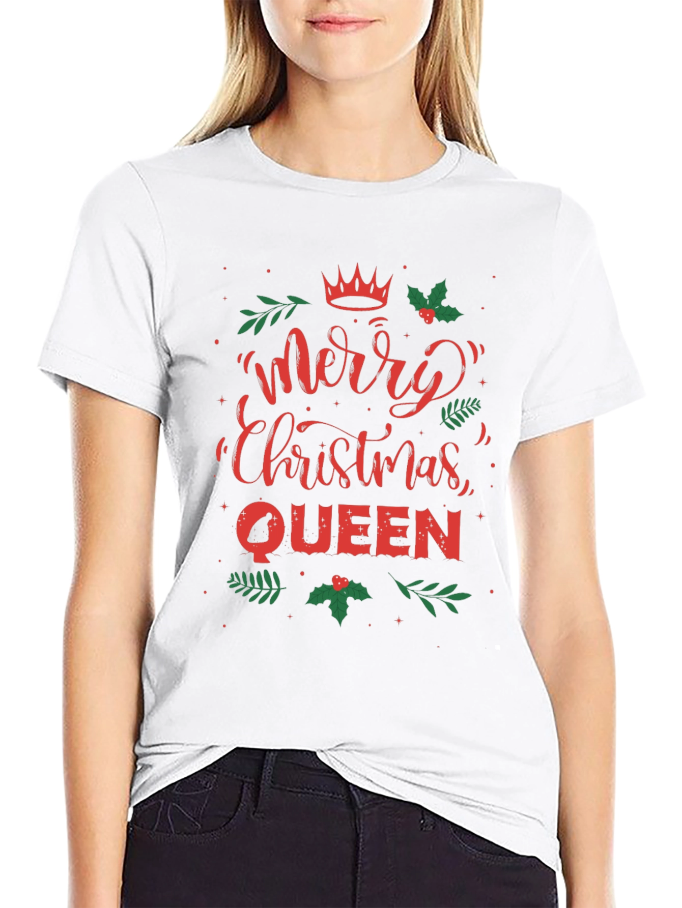 Merry Christmas Queen Graphic Tee