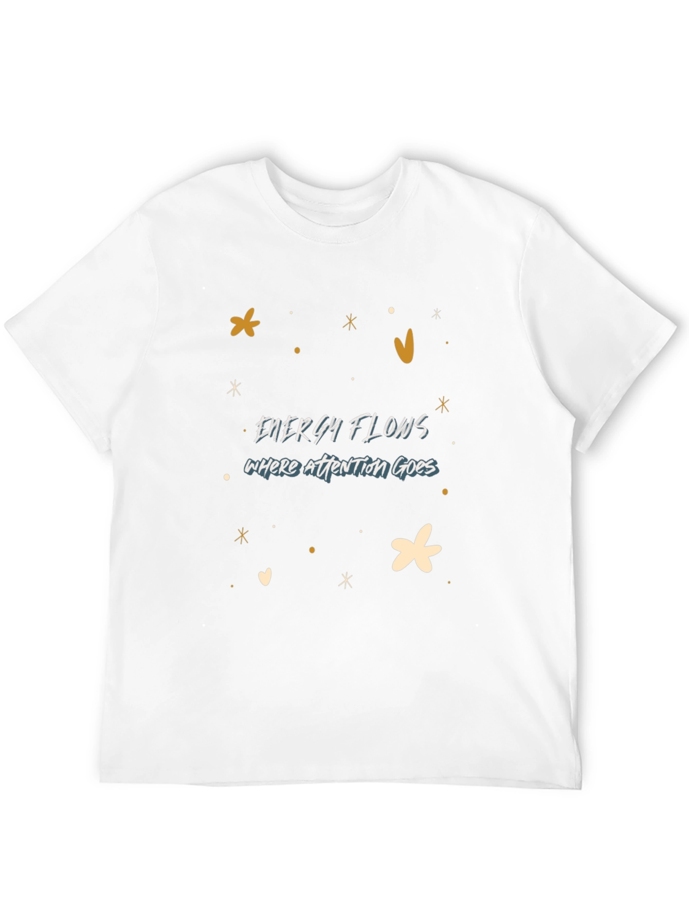 Energy Flows Graphic Tee - Unisex Black T-Shirt