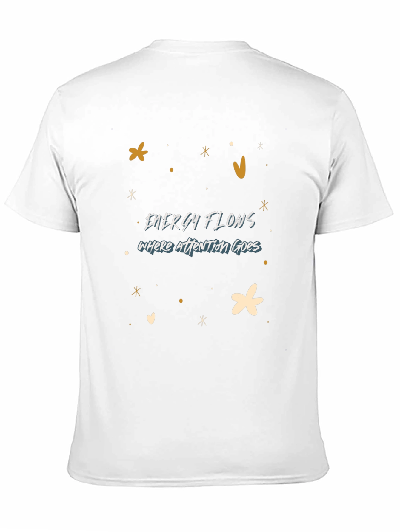 Energy Flows Graphic Tee - Unisex Black T-Shirt