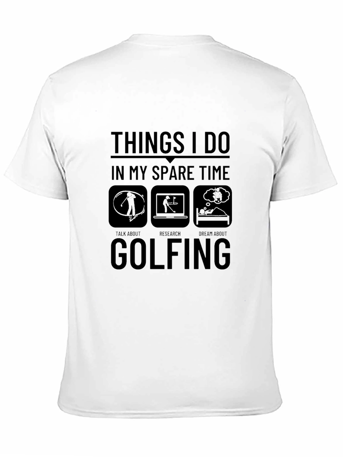 Golfing Spare Time Tee