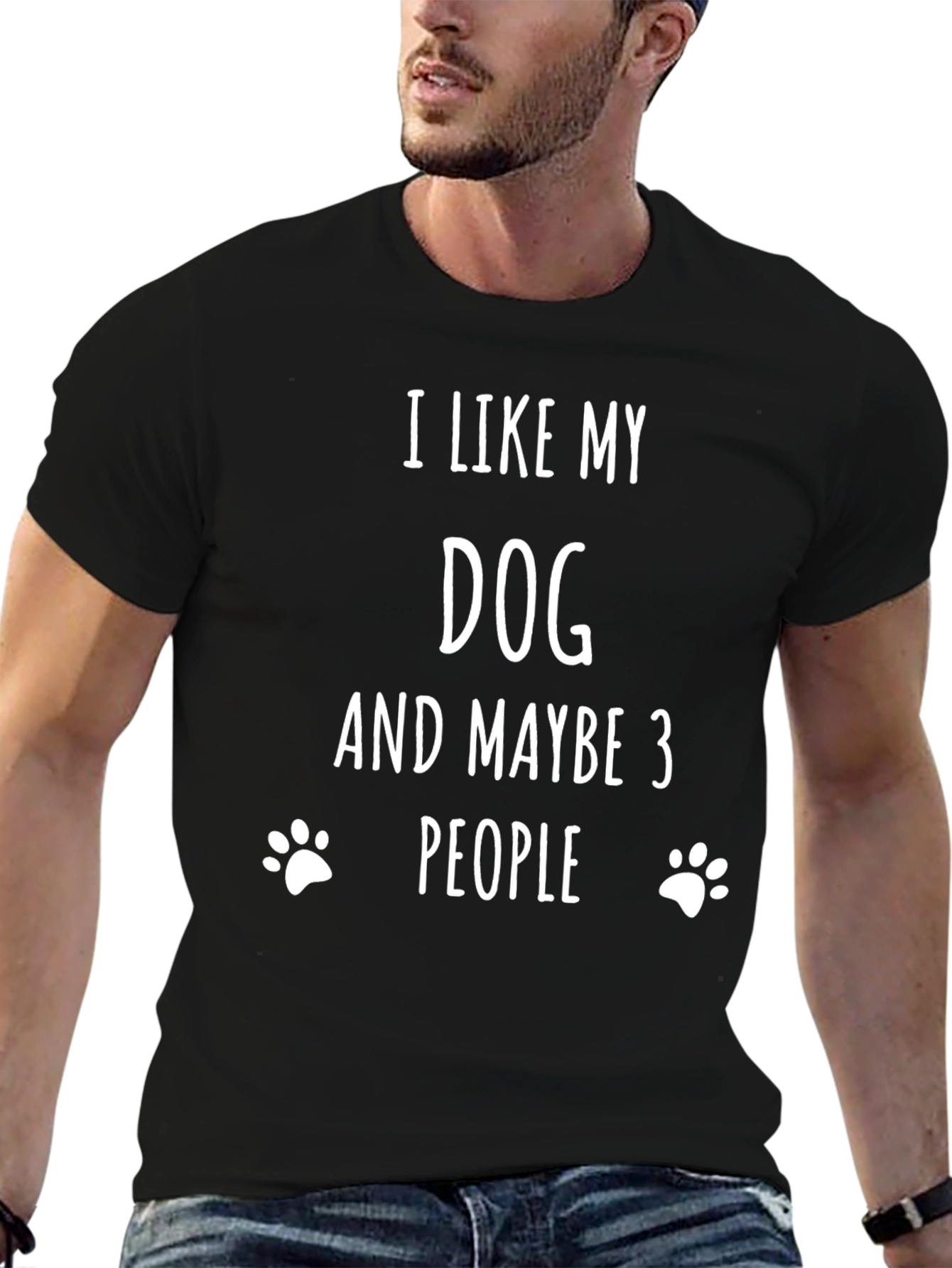 I Like My Dog Graphic Tee