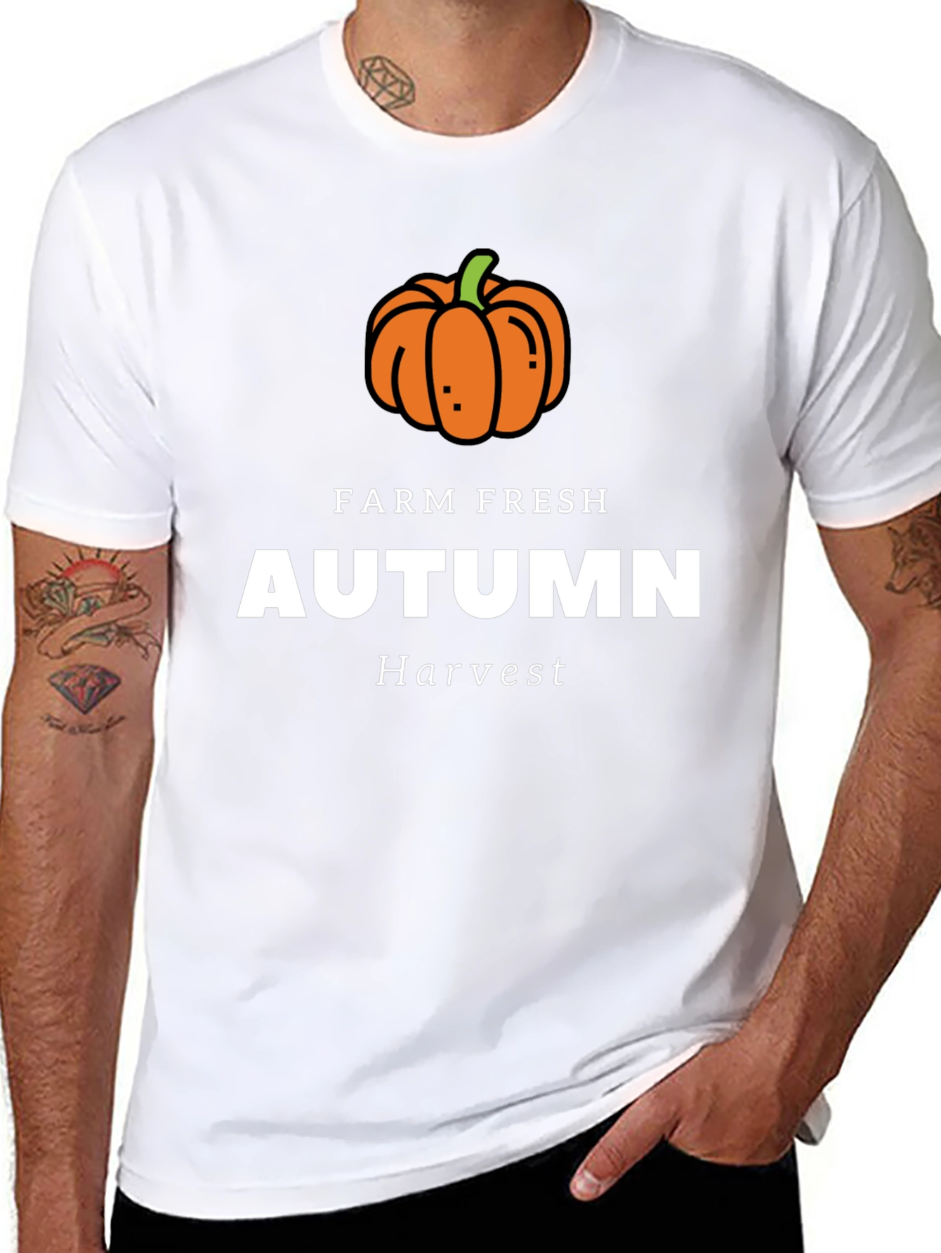 Autumn Harvest Farm Fresh Graphic Tee