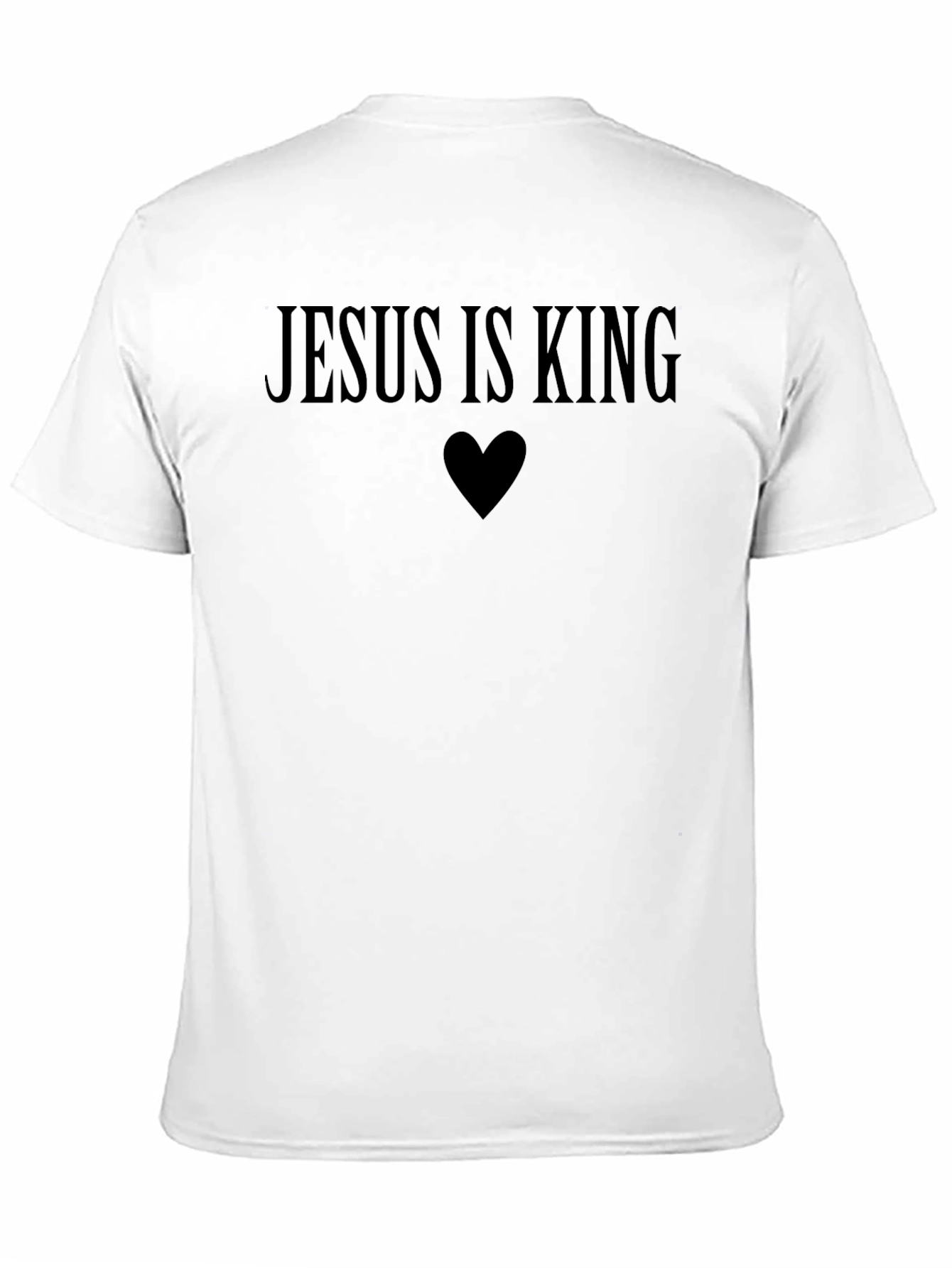 Jesus is King Heart Graphic Tee