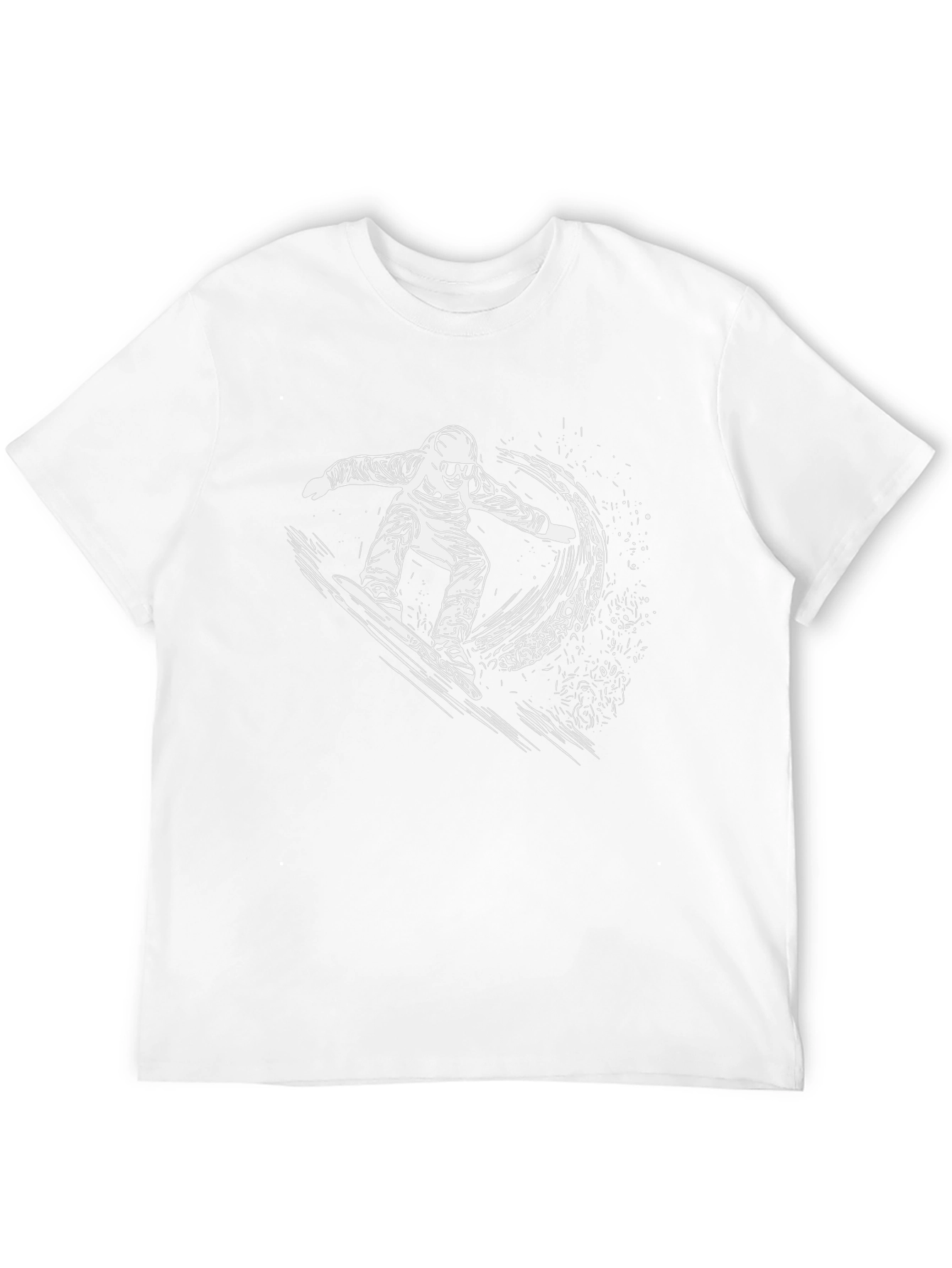 Snowboarder Graphic Tee - Black T-Shirt