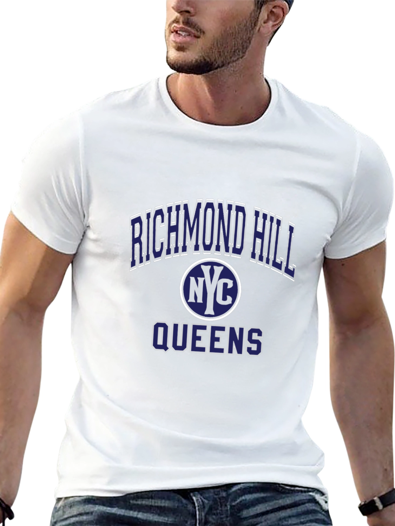 Richmond Hill NYC Queens Black T-Shirt