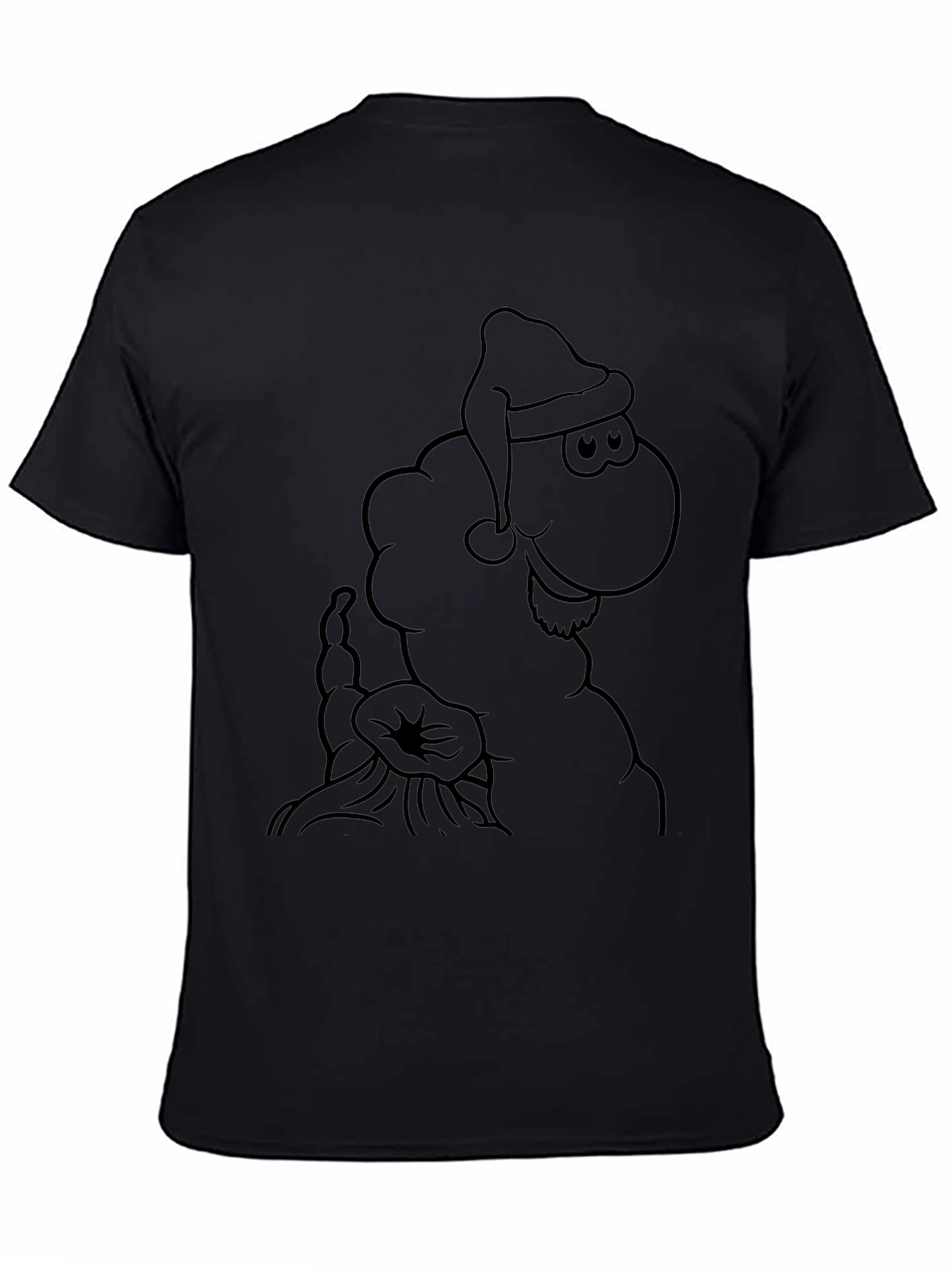 Santa Sheep Graphic T-Shirt