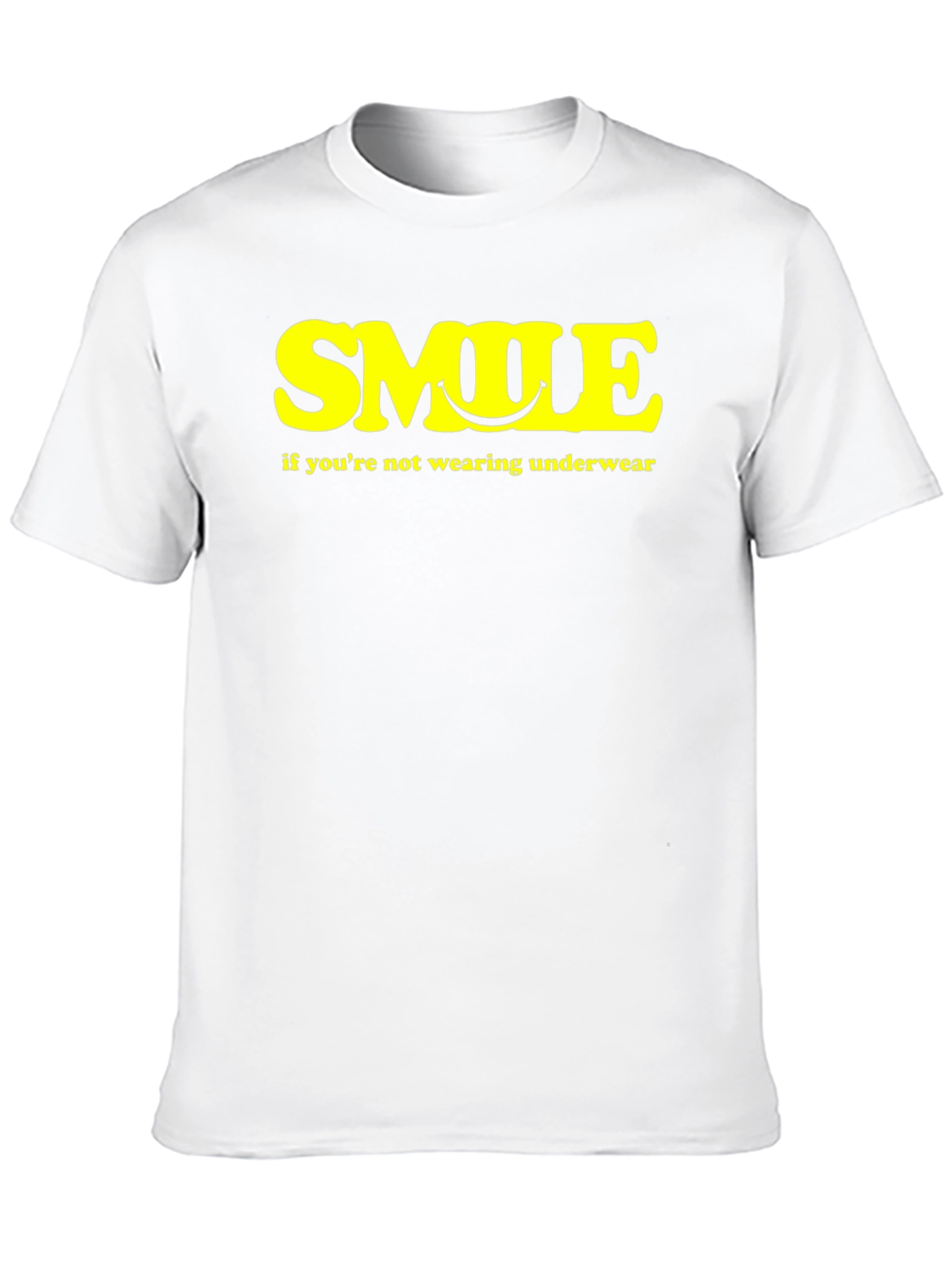 Smile Underwear Humor Tee
