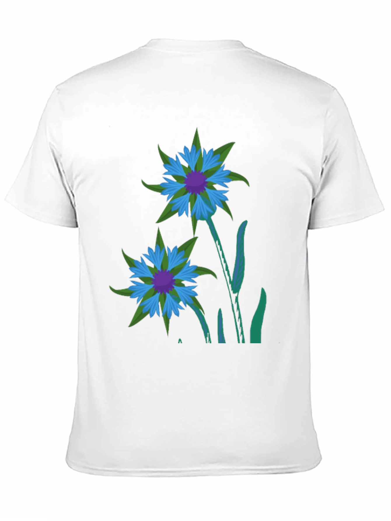 Floral Graphic T-Shirt - Black