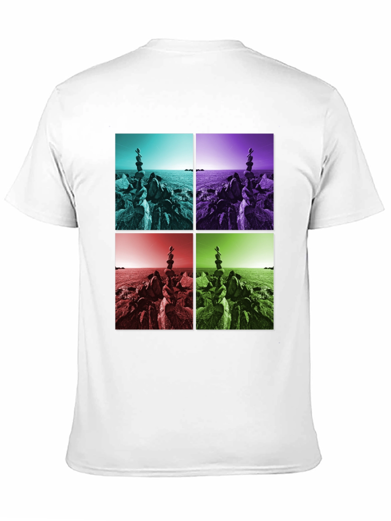 Abstract Stacked Rocks T-Shirt