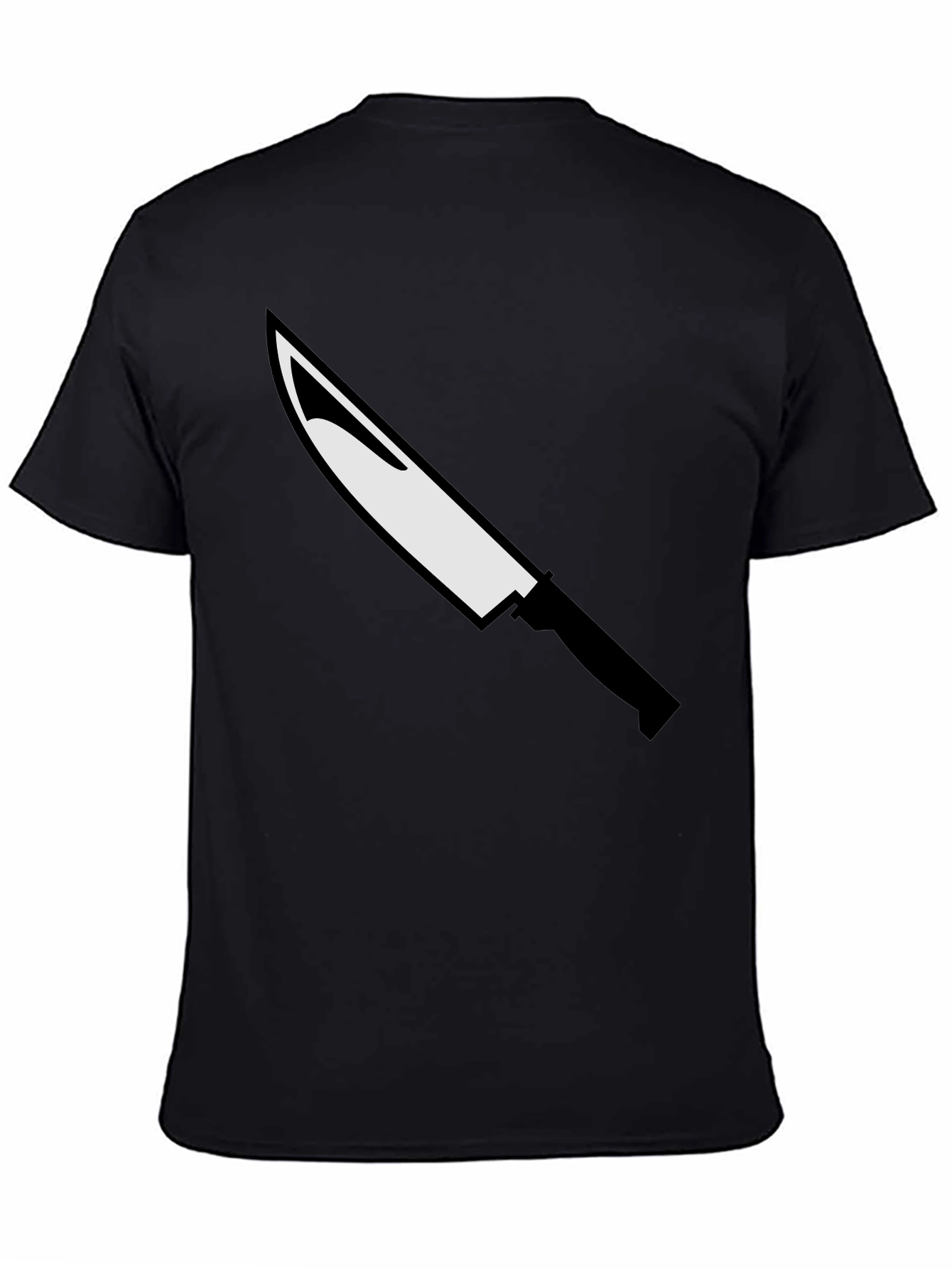 Knife Graphic Tee - Edgy Streetwear