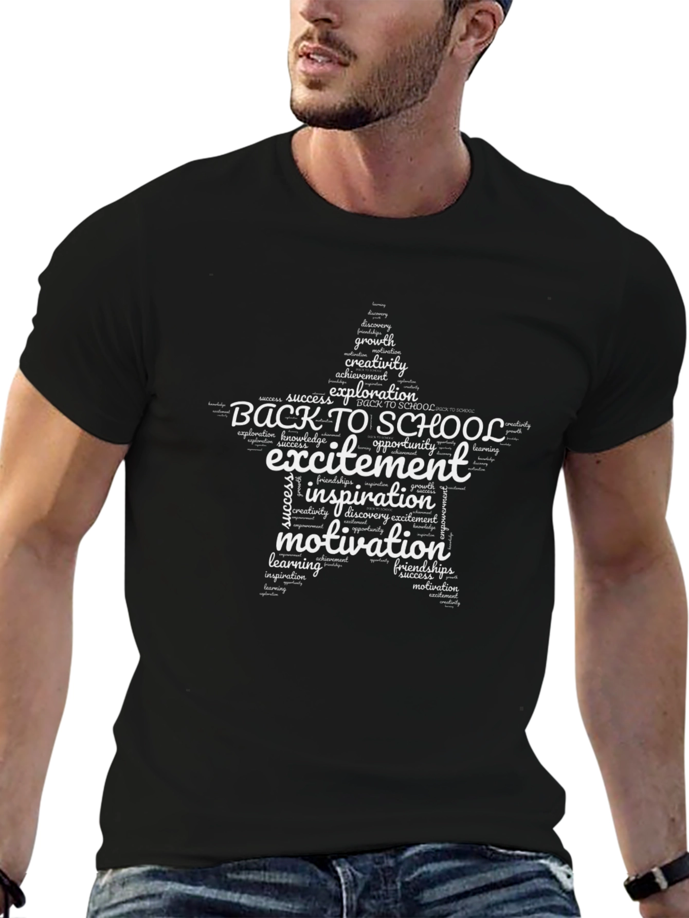 Back to School Word Art T-Shirt