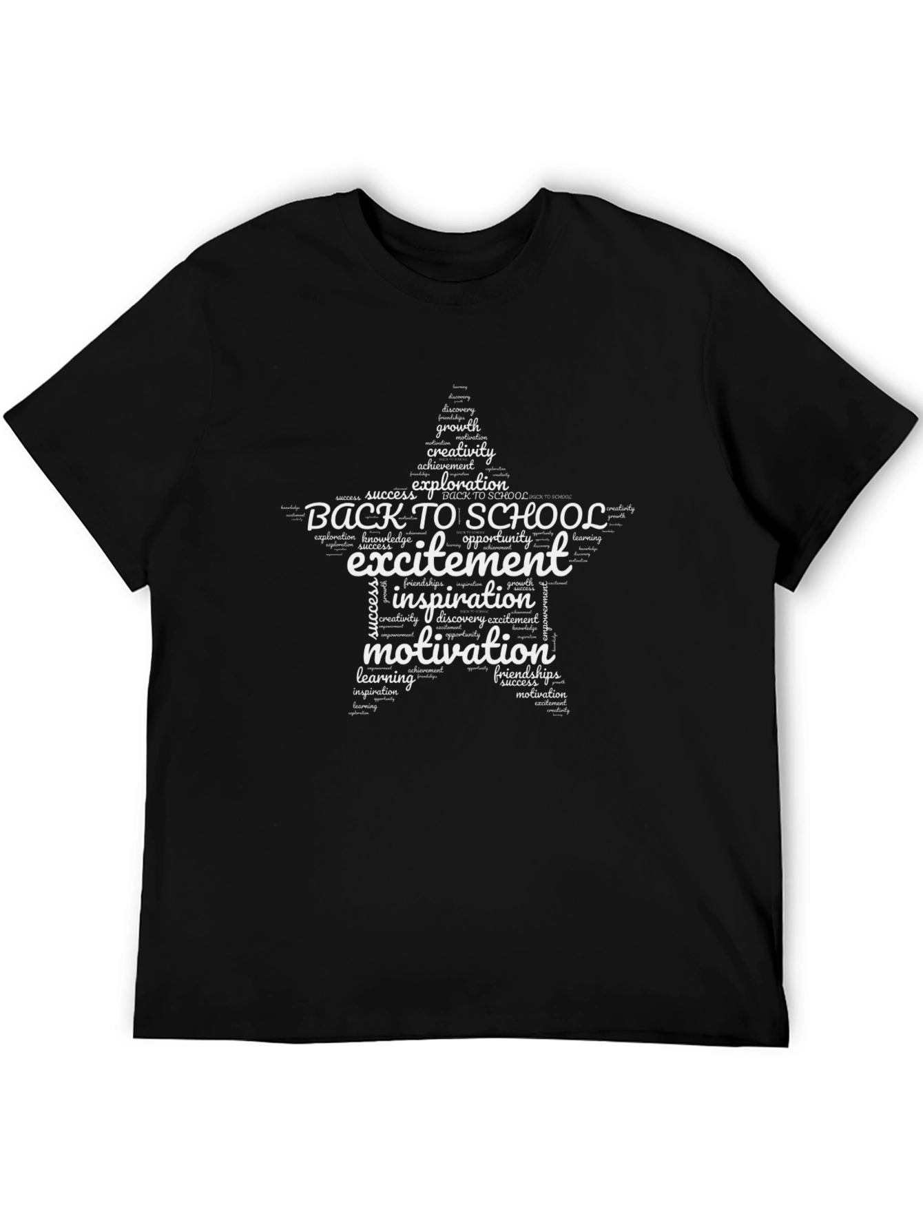 Back to School Word Art T-Shirt