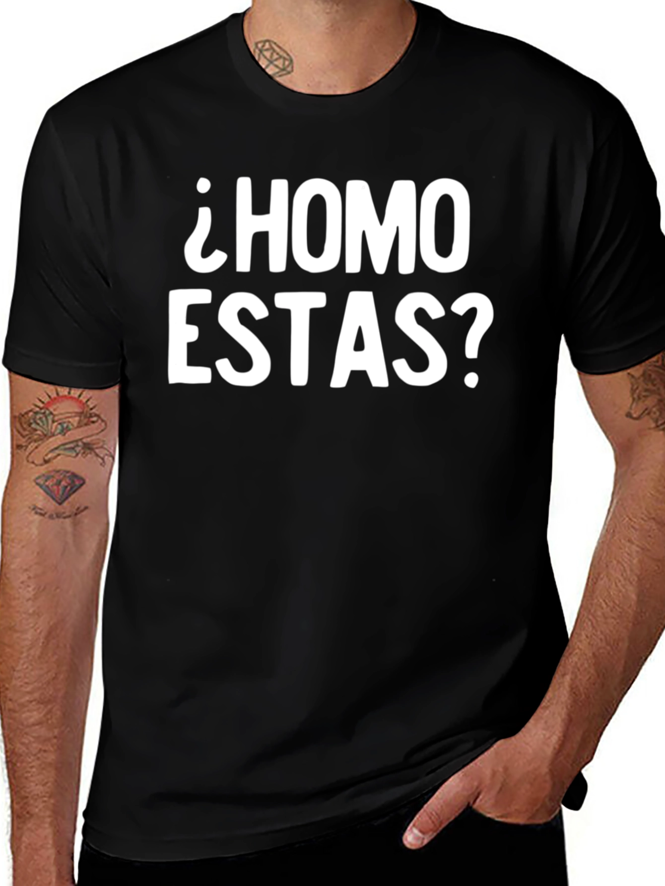 Homo Estas? Funny Spanish T-Shirt