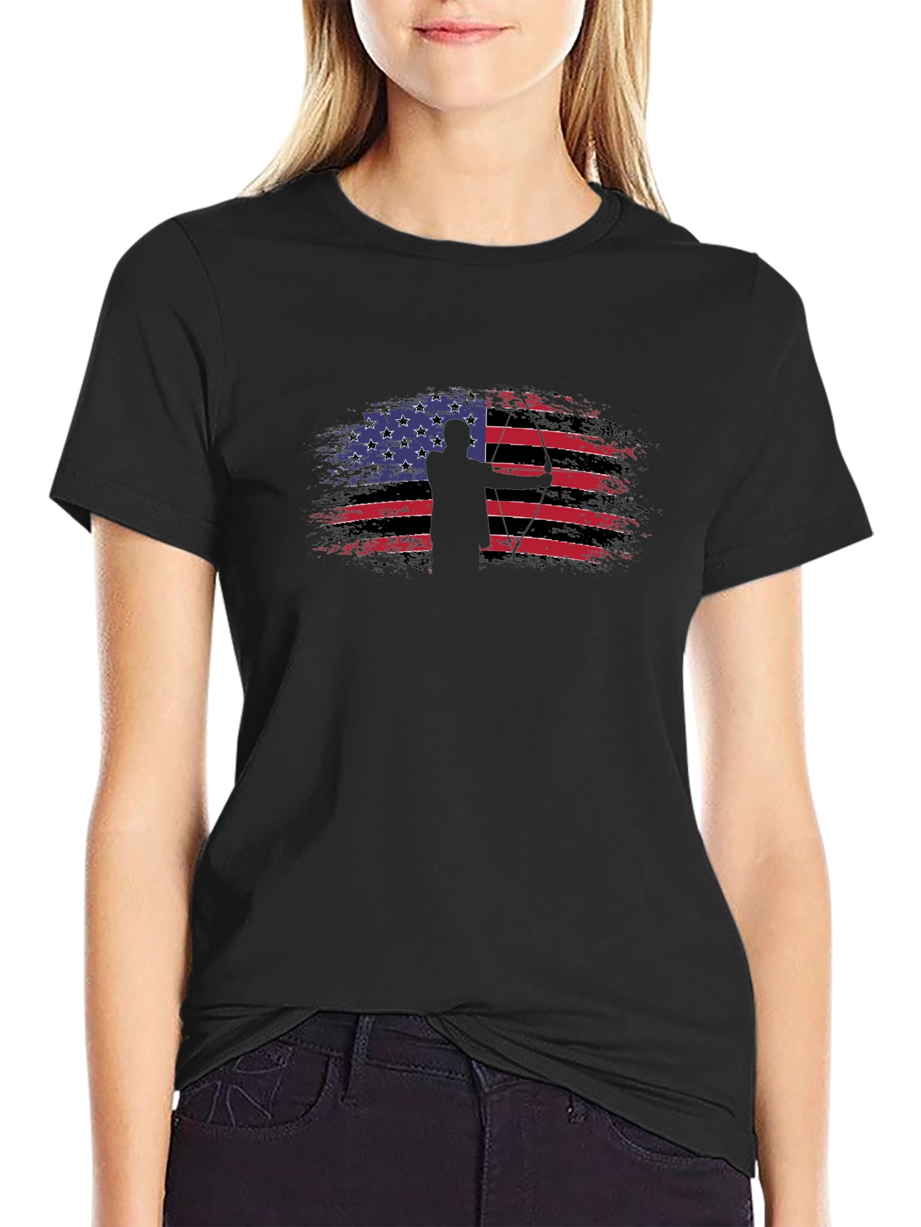 Archery USA Flag Graphic Tee