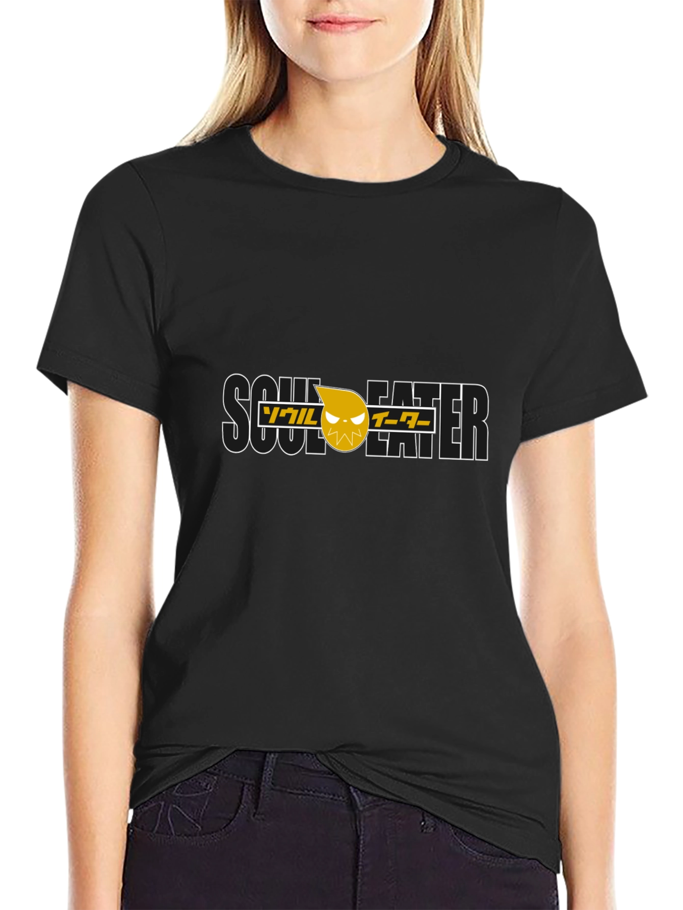 Soul Eater Anime Black T-Shirt - Stylish Graphic Tee