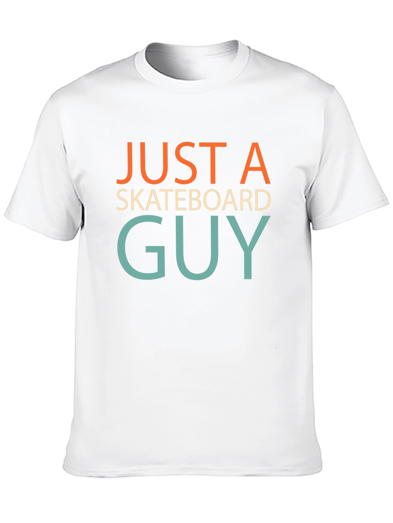 Just A Skateboard Guy Tee - Stylish Graphic T-Shirt