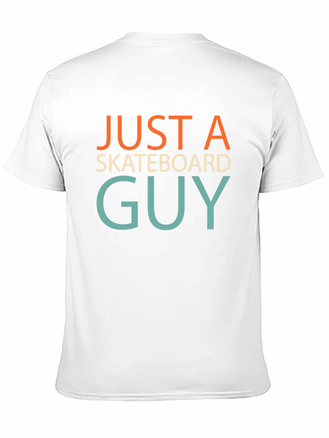 Just A Skateboard Guy Tee - Stylish Graphic T-Shirt