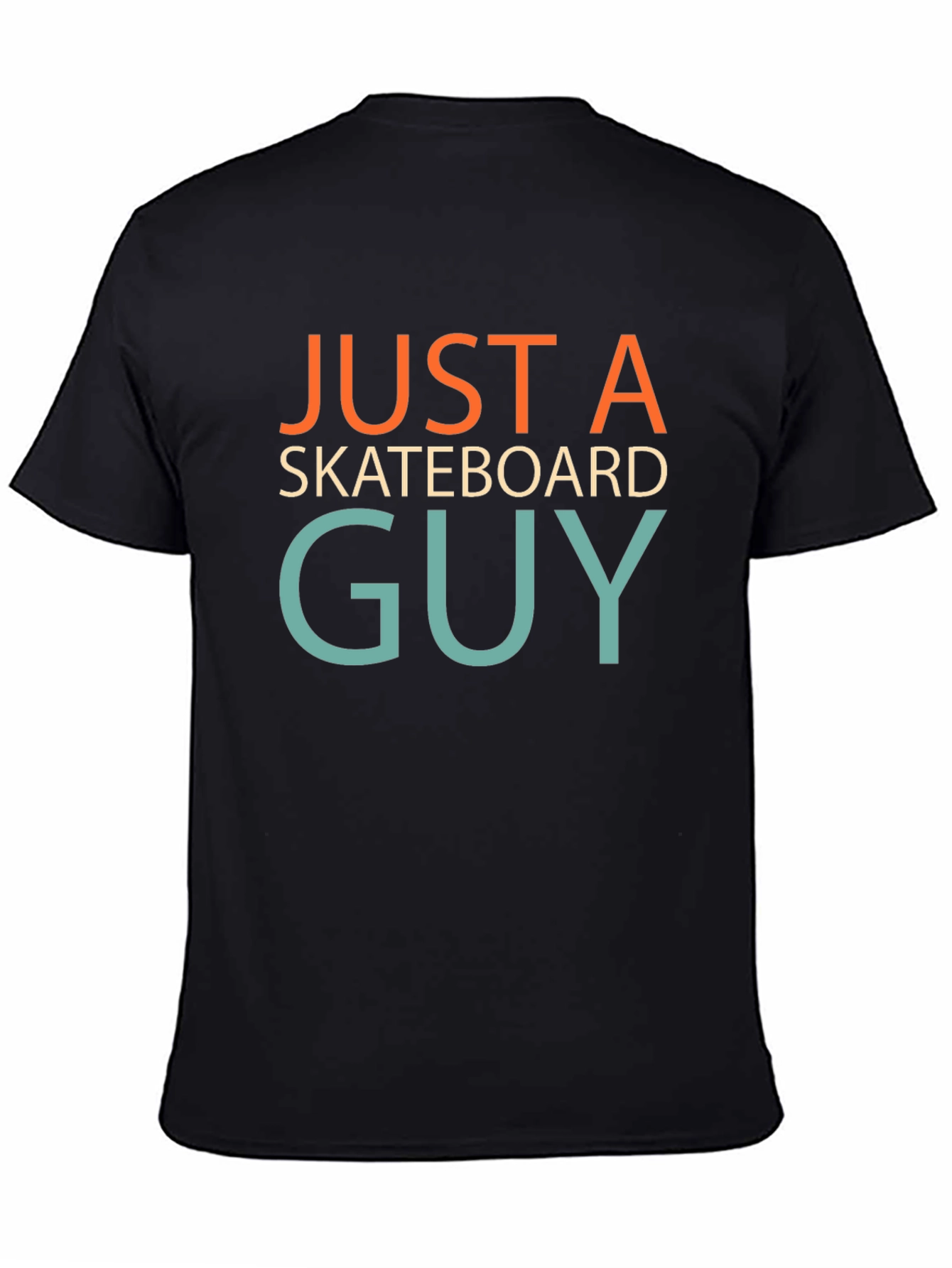 Just A Skateboard Guy Tee - Stylish Graphic T-Shirt