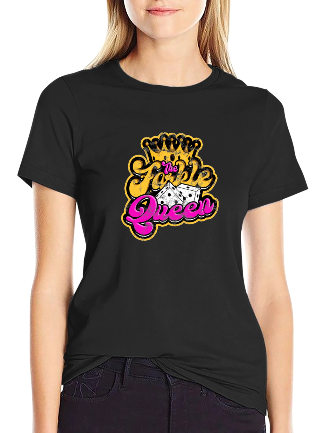 The Fable Queen Dice Graphic Tee